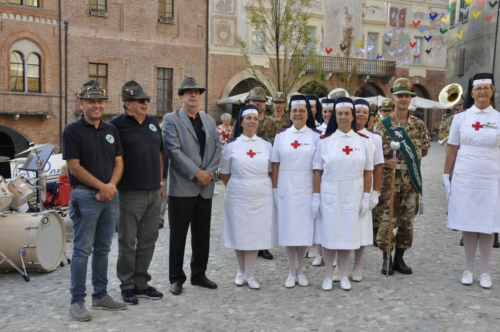 Torino 21 Settembre 2018 - 118 campo per il volo notturno del 118 - Croce Rossa Italiana- Comitato Regionale del Piemonte