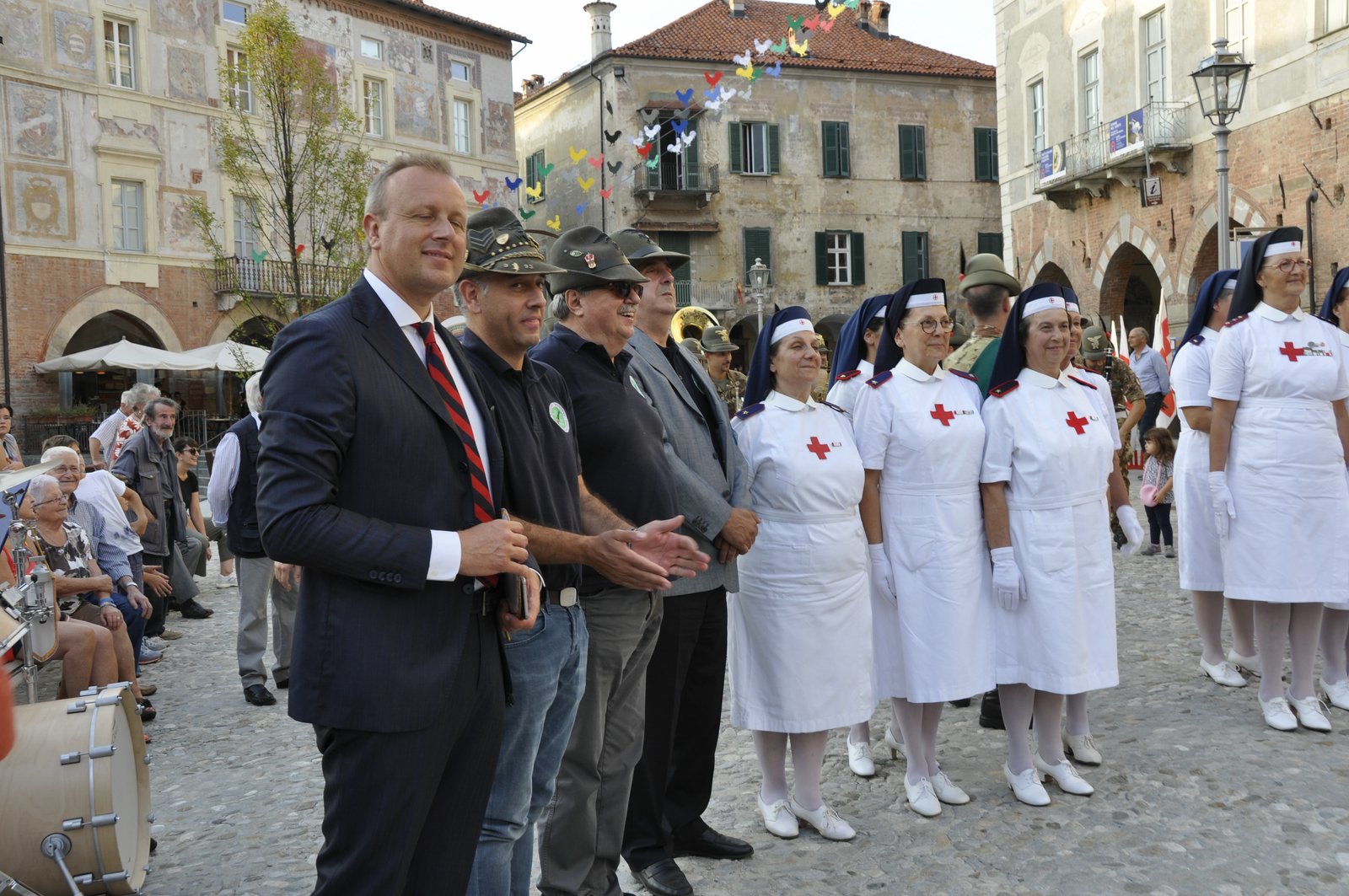 Torino 21 Settembre 2018 - 118 campo per il volo notturno del 118 - Croce Rossa Italiana- Comitato Regionale del Piemonte