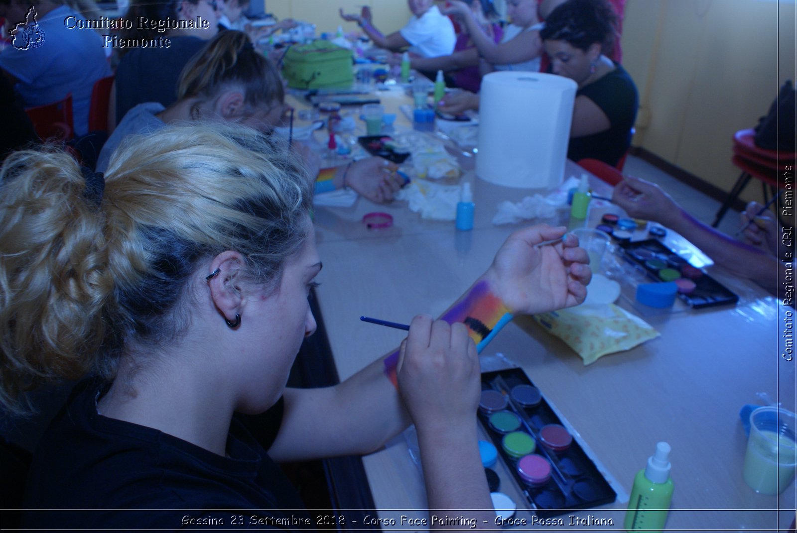 Gassino 23 Settembre 2018 - Corso Face Painting - Croce Rossa Italiana- Comitato Regionale del Piemonte