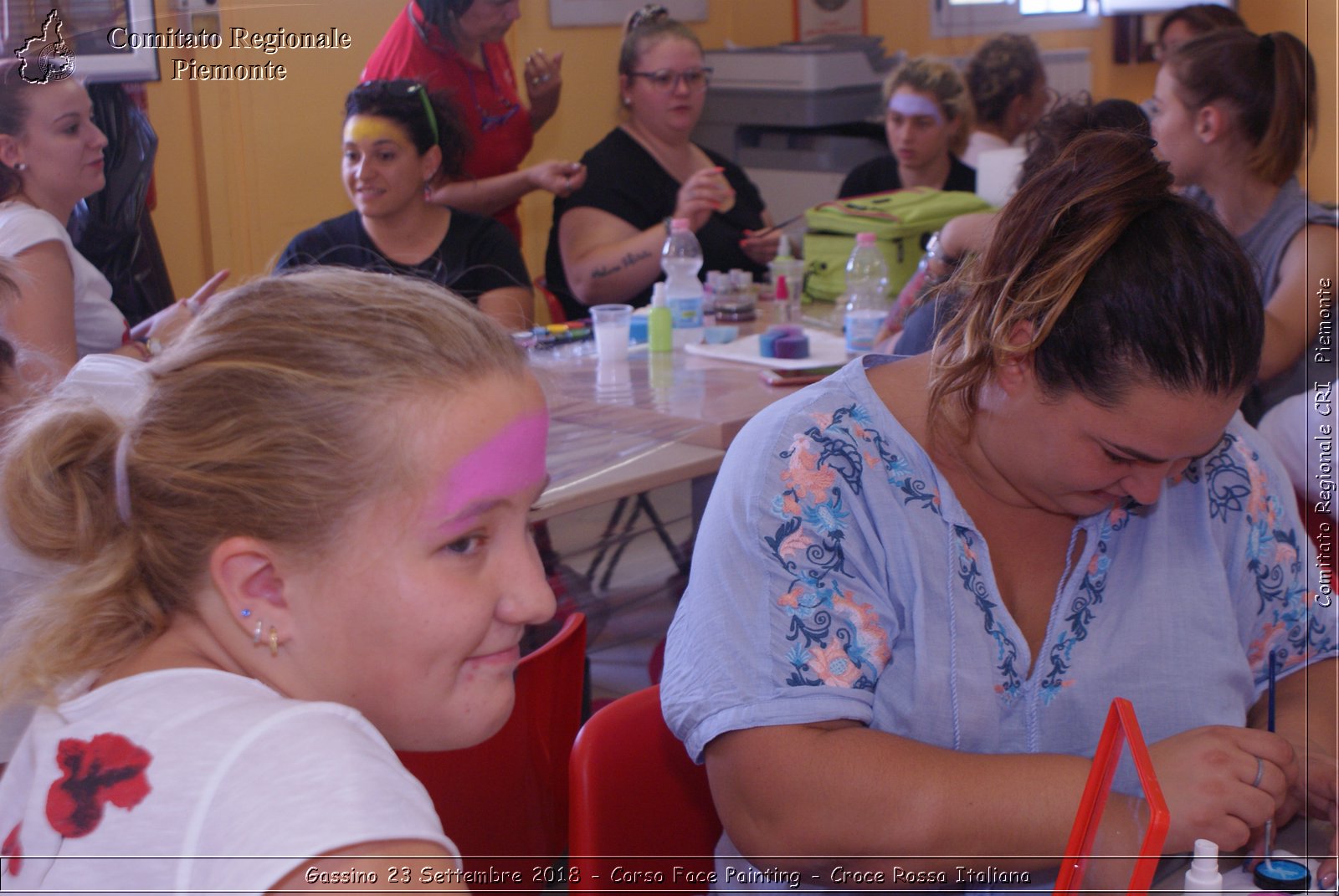 Gassino 23 Settembre 2018 - Corso Face Painting - Croce Rossa Italiana- Comitato Regionale del Piemonte