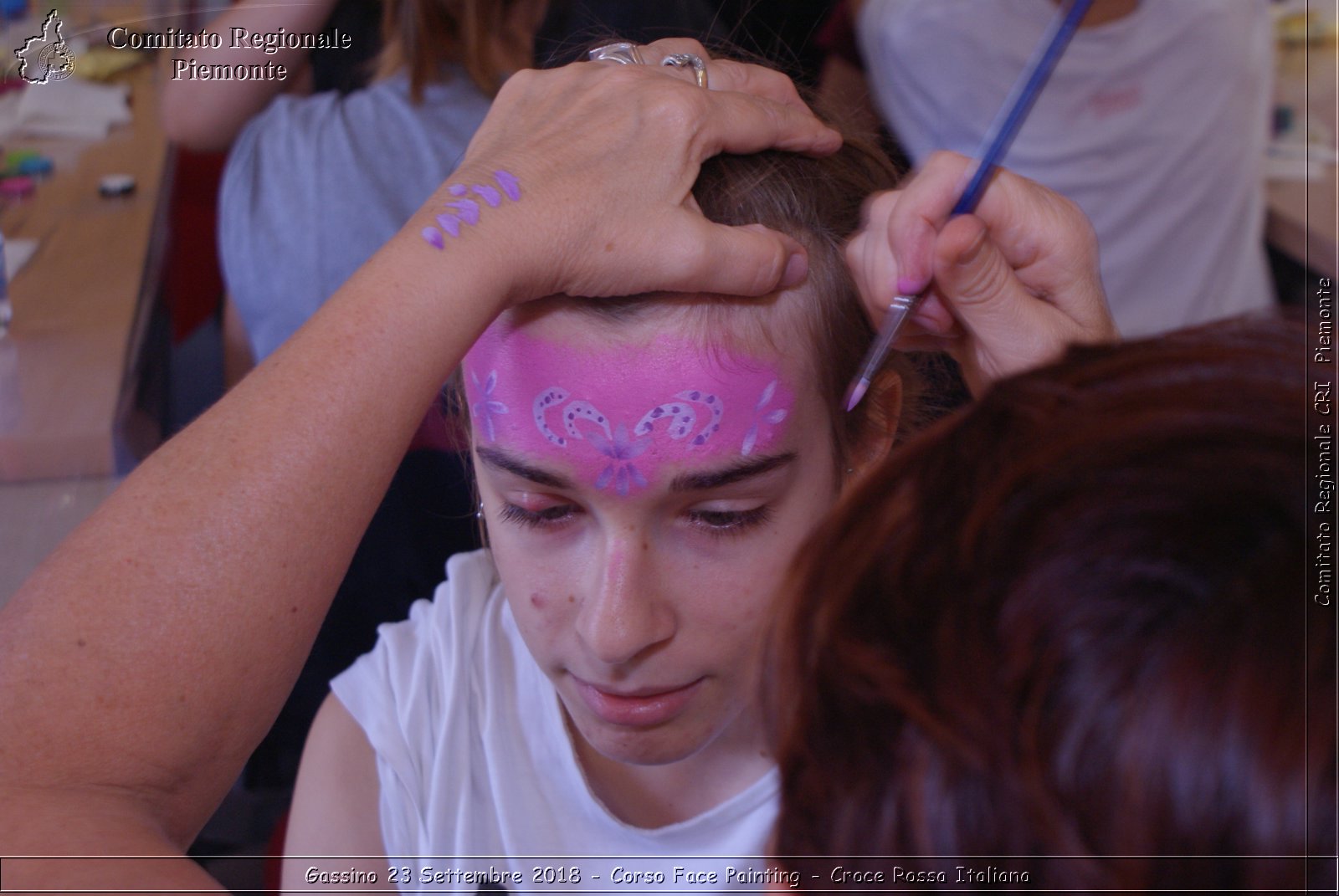 Gassino 23 Settembre 2018 - Corso Face Painting - Croce Rossa Italiana- Comitato Regionale del Piemonte