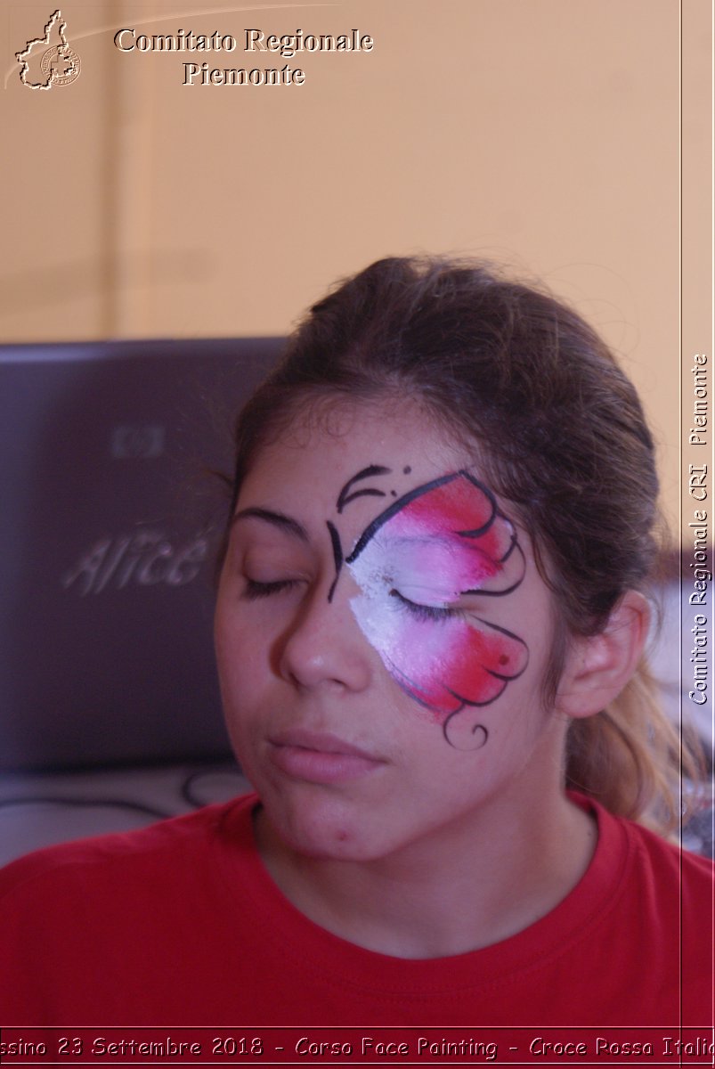 Gassino 23 Settembre 2018 - Corso Face Painting - Croce Rossa Italiana- Comitato Regionale del Piemonte