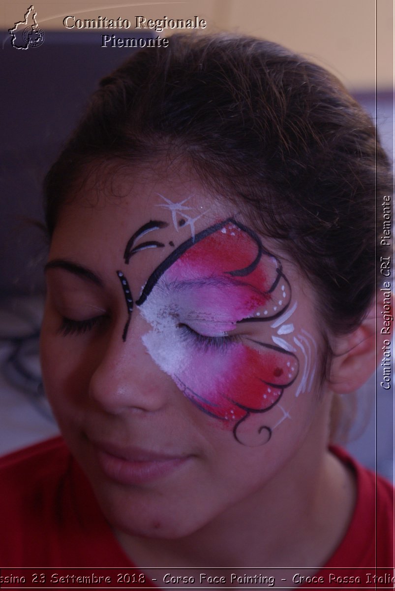 Gassino 23 Settembre 2018 - Corso Face Painting - Croce Rossa Italiana- Comitato Regionale del Piemonte