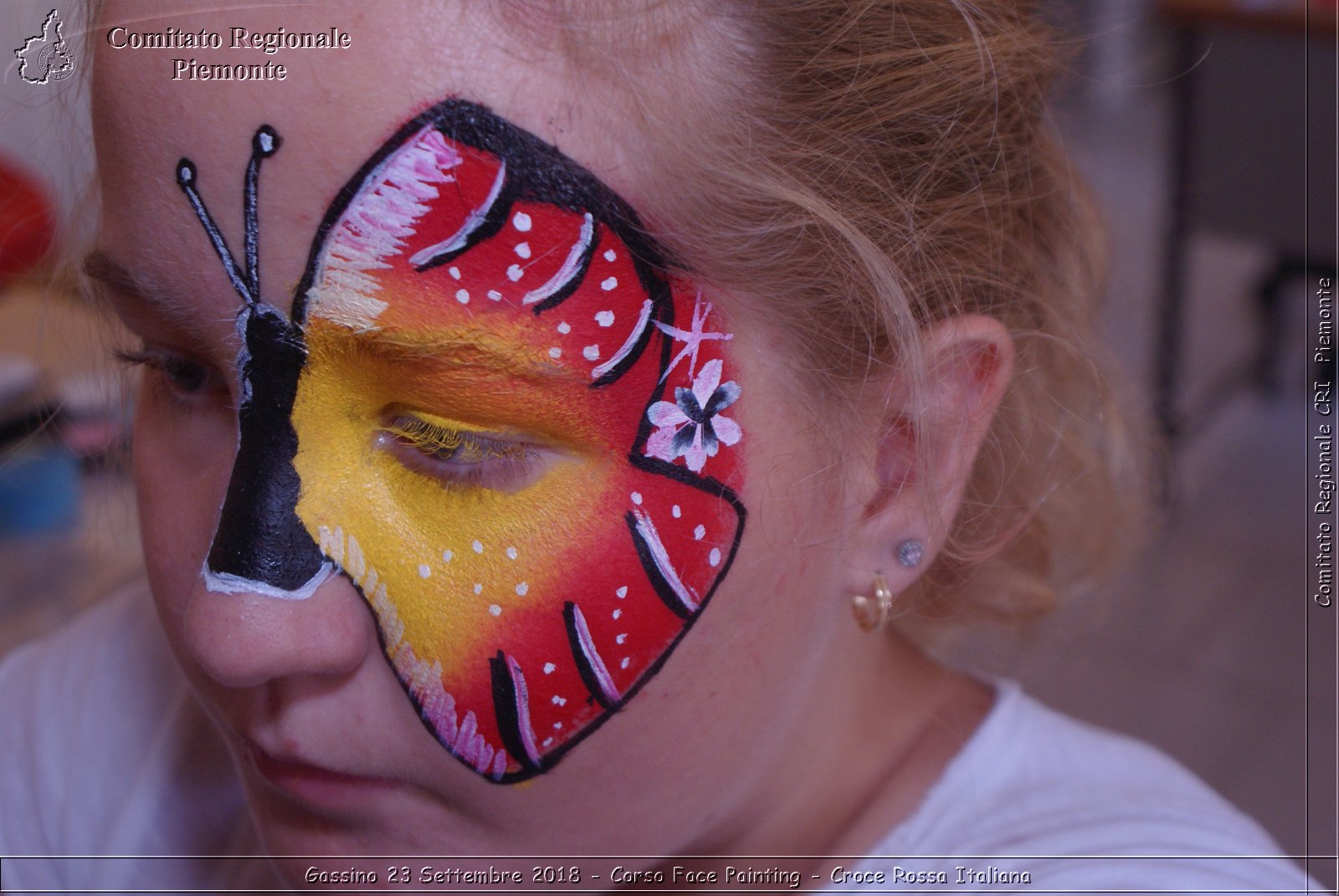 Gassino 23 Settembre 2018 - Corso Face Painting - Croce Rossa Italiana- Comitato Regionale del Piemonte