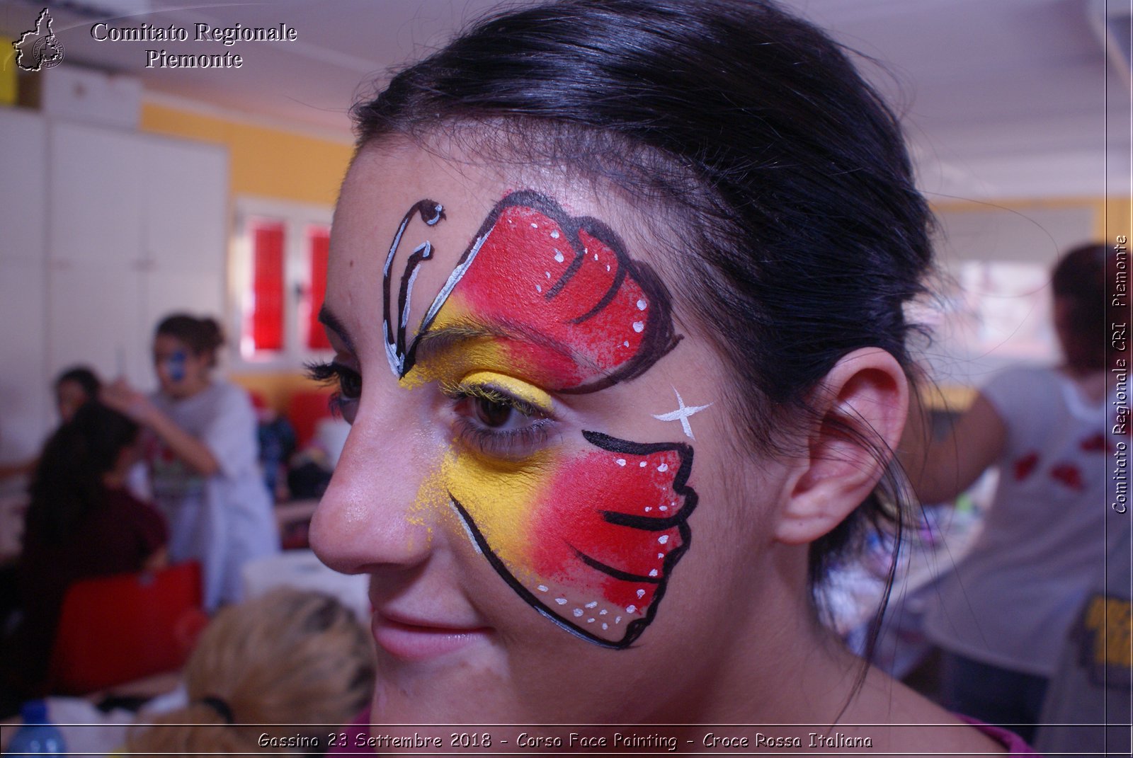 Gassino 23 Settembre 2018 - Corso Face Painting - Croce Rossa Italiana- Comitato Regionale del Piemonte