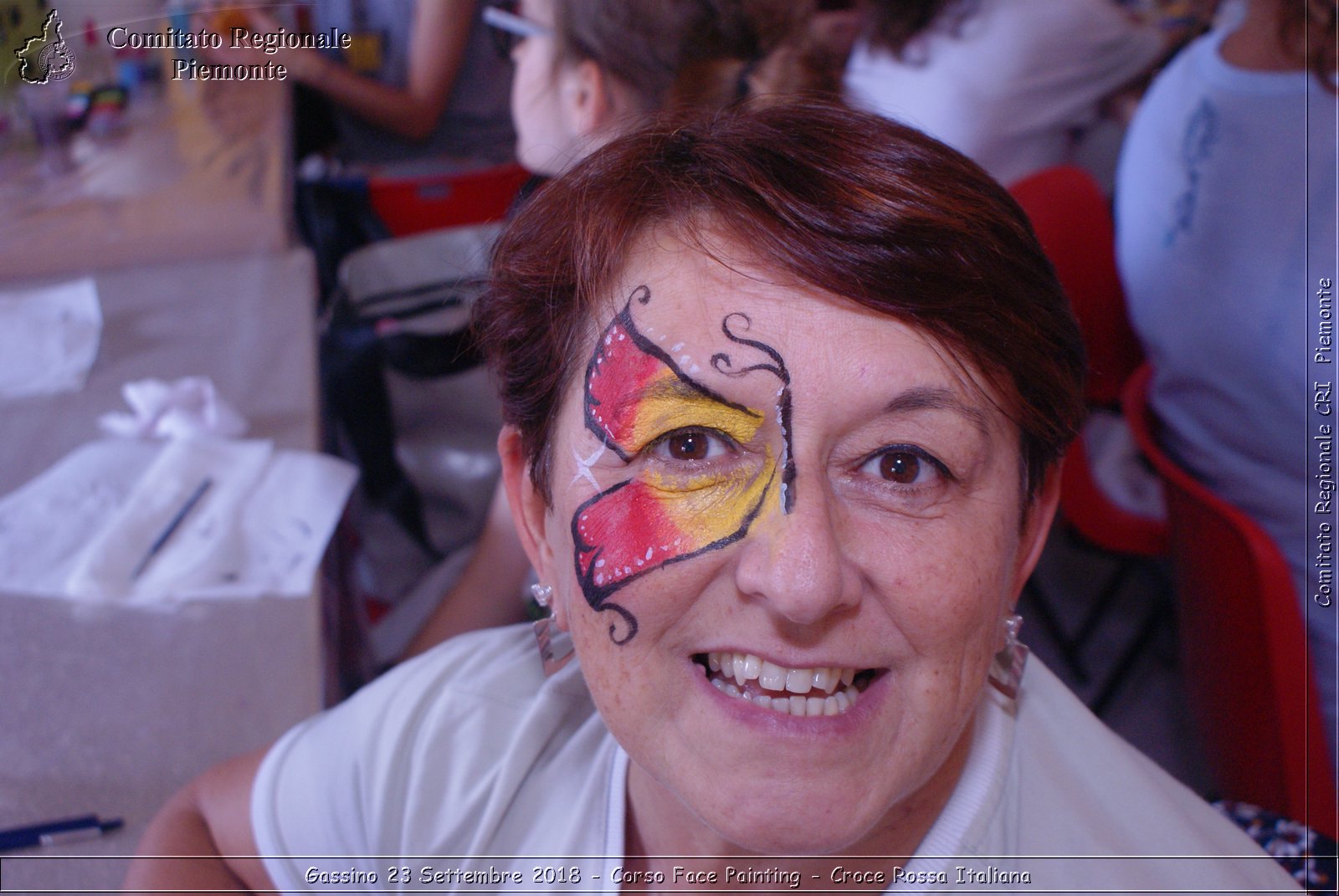 Gassino 23 Settembre 2018 - Corso Face Painting - Croce Rossa Italiana- Comitato Regionale del Piemonte