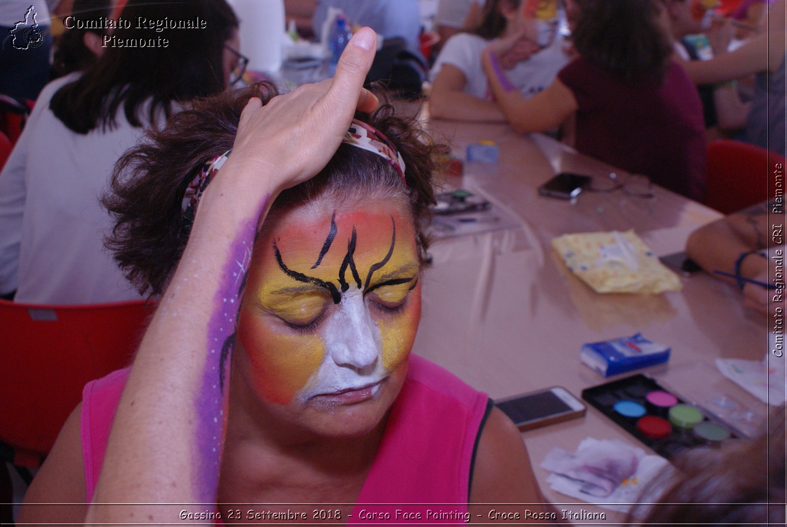 Gassino 23 Settembre 2018 - Corso Face Painting - Croce Rossa Italiana- Comitato Regionale del Piemonte