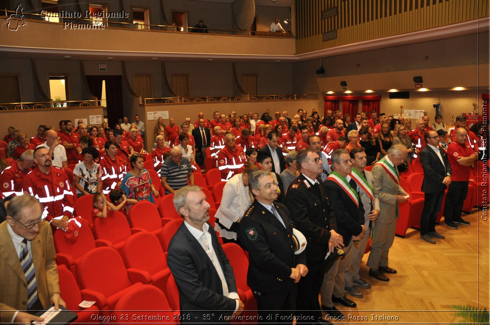 Oleggio 23 Settembre 2018 - 35 Anniversario di Fondazione - Croce Rossa Italiana- Comitato Regionale del Piemonte