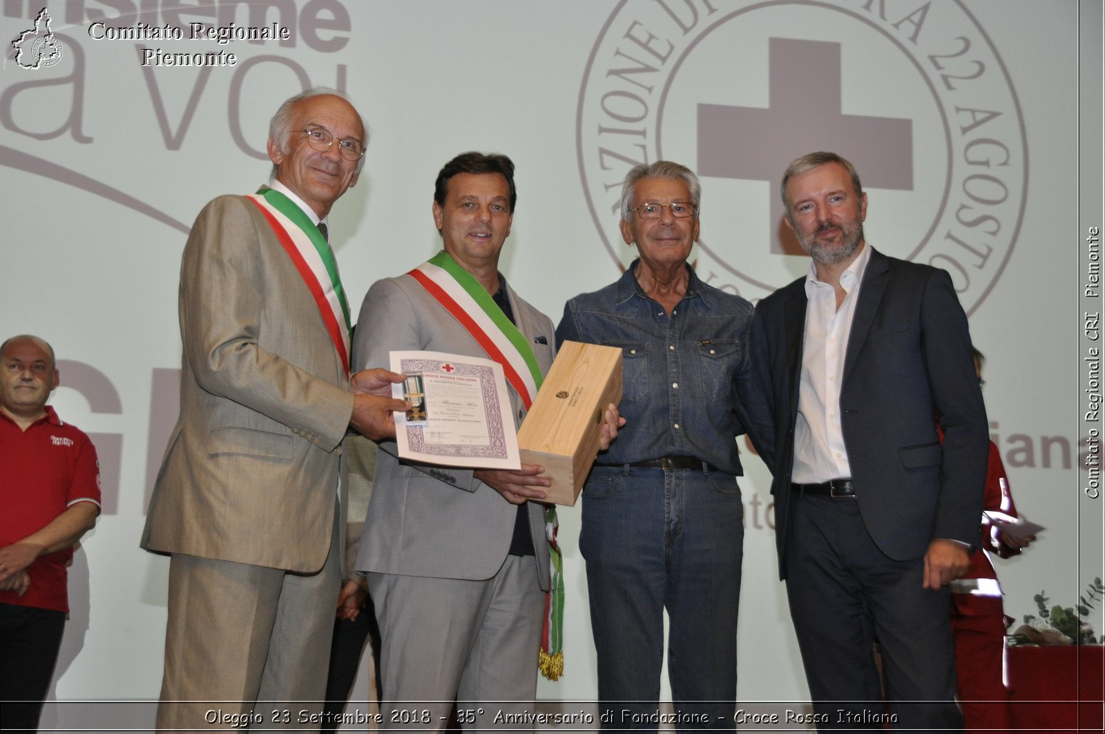 Oleggio 23 Settembre 2018 - 35 Anniversario di Fondazione - Croce Rossa Italiana- Comitato Regionale del Piemonte