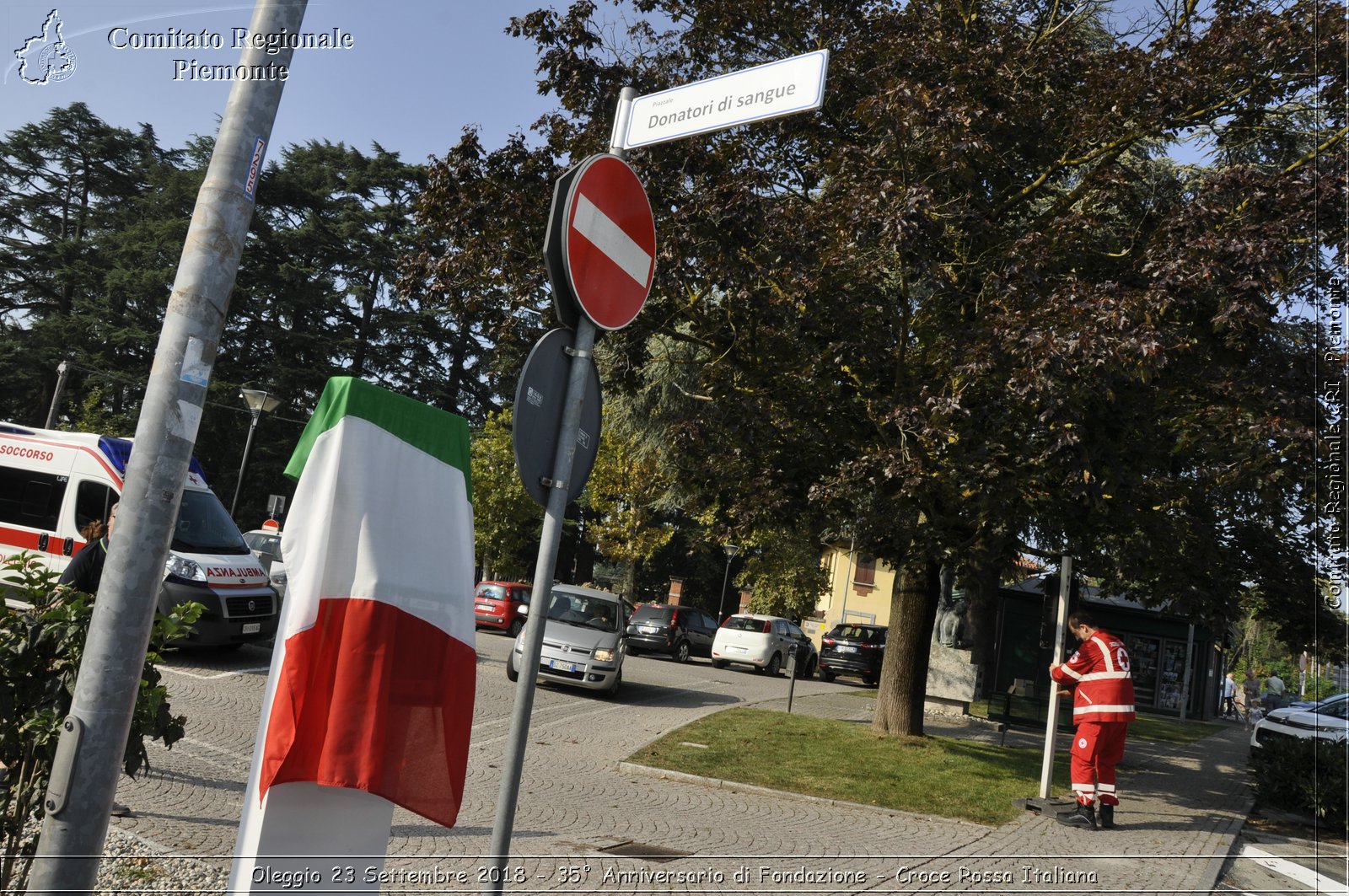 Oleggio 23 Settembre 2018 - 35 Anniversario di Fondazione - Croce Rossa Italiana- Comitato Regionale del Piemonte