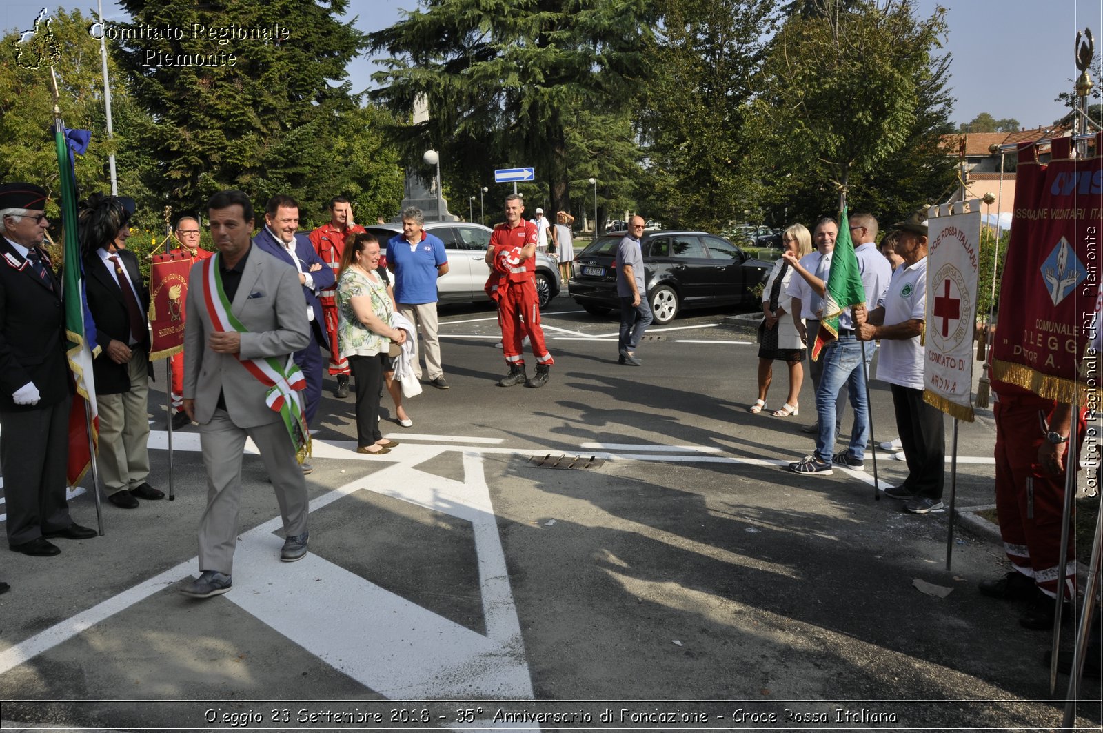 Oleggio 23 Settembre 2018 - 35 Anniversario di Fondazione - Croce Rossa Italiana- Comitato Regionale del Piemonte