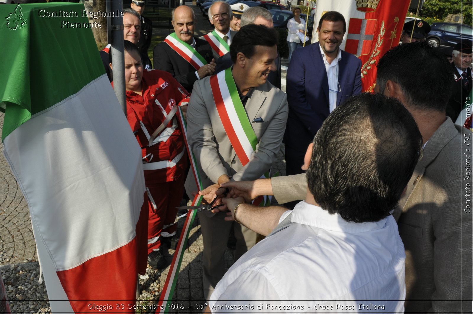 Oleggio 23 Settembre 2018 - 35 Anniversario di Fondazione - Croce Rossa Italiana- Comitato Regionale del Piemonte