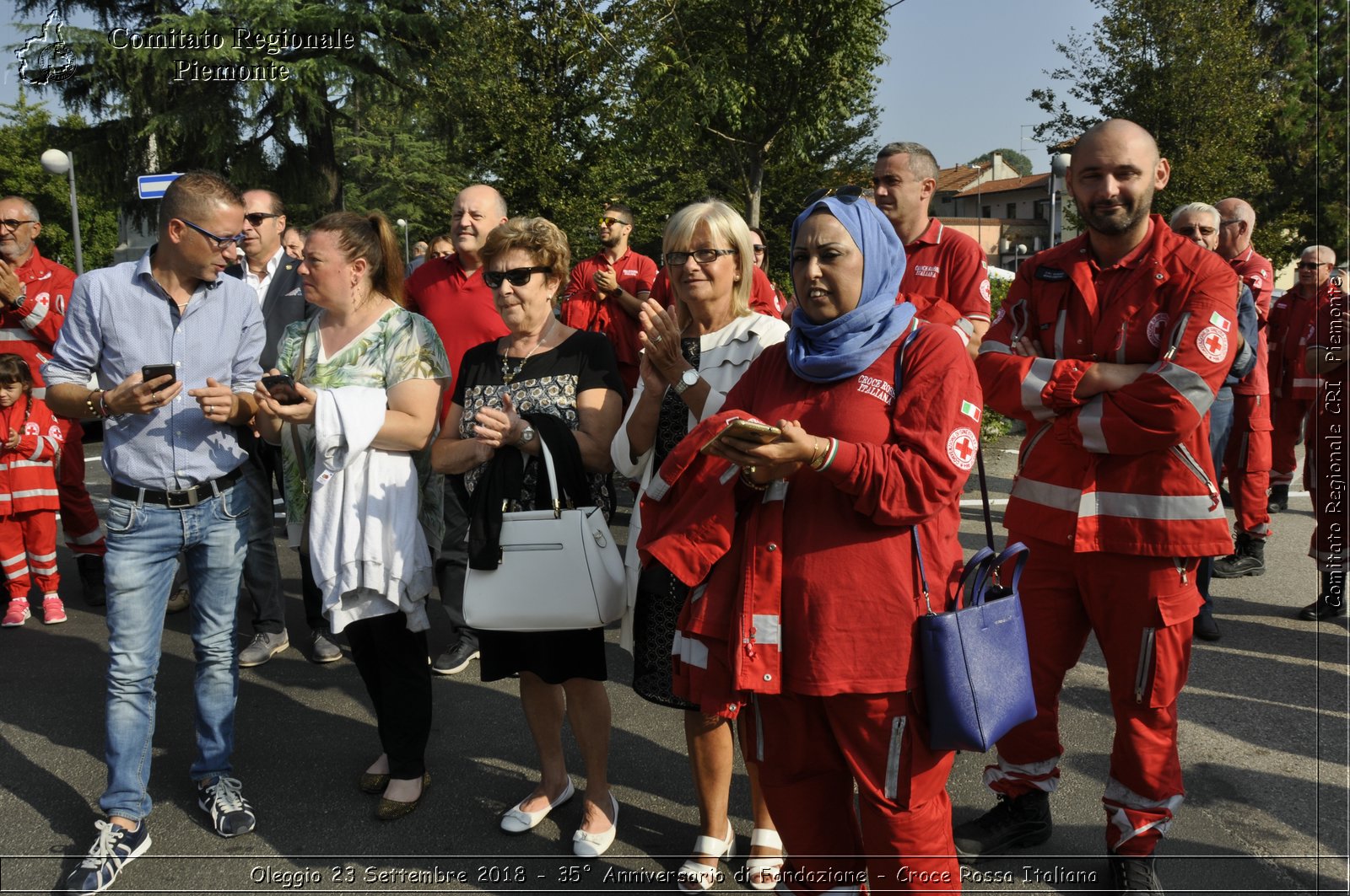 Oleggio 23 Settembre 2018 - 35 Anniversario di Fondazione - Croce Rossa Italiana- Comitato Regionale del Piemonte