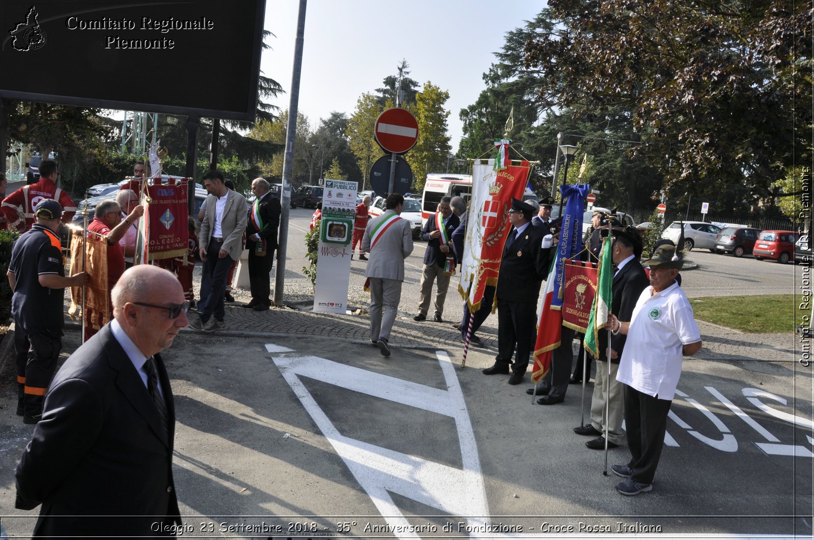 Oleggio 23 Settembre 2018 - 35 Anniversario di Fondazione - Croce Rossa Italiana- Comitato Regionale del Piemonte