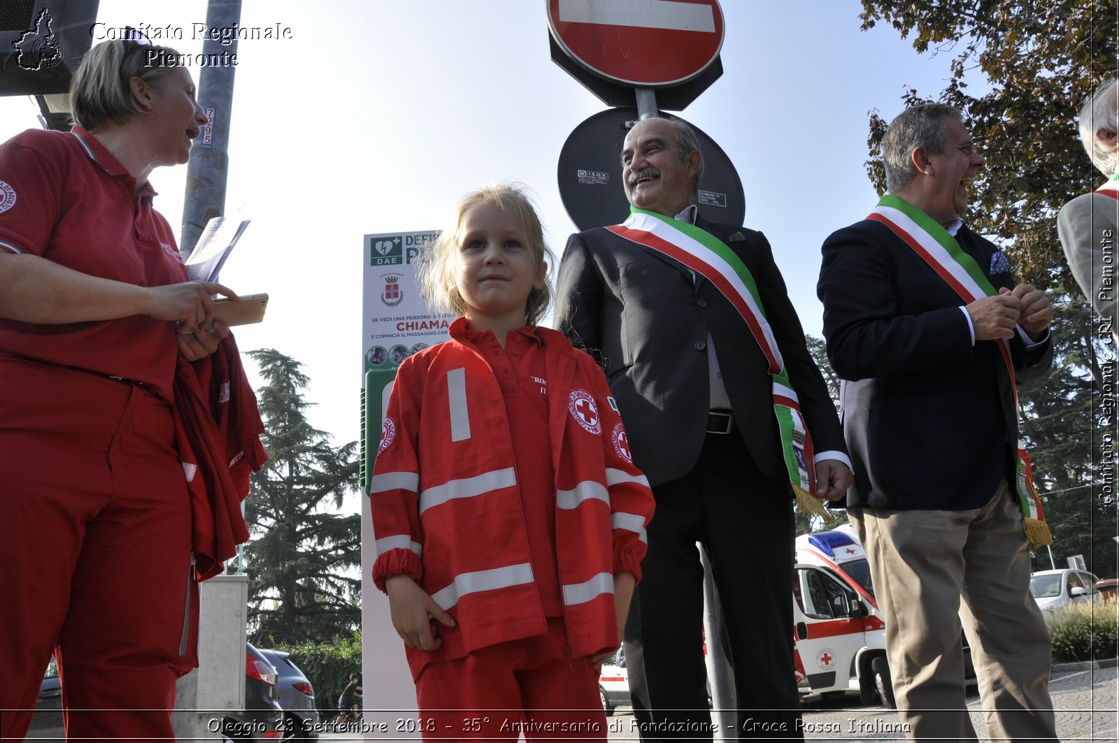 Oleggio 23 Settembre 2018 - 35 Anniversario di Fondazione - Croce Rossa Italiana- Comitato Regionale del Piemonte