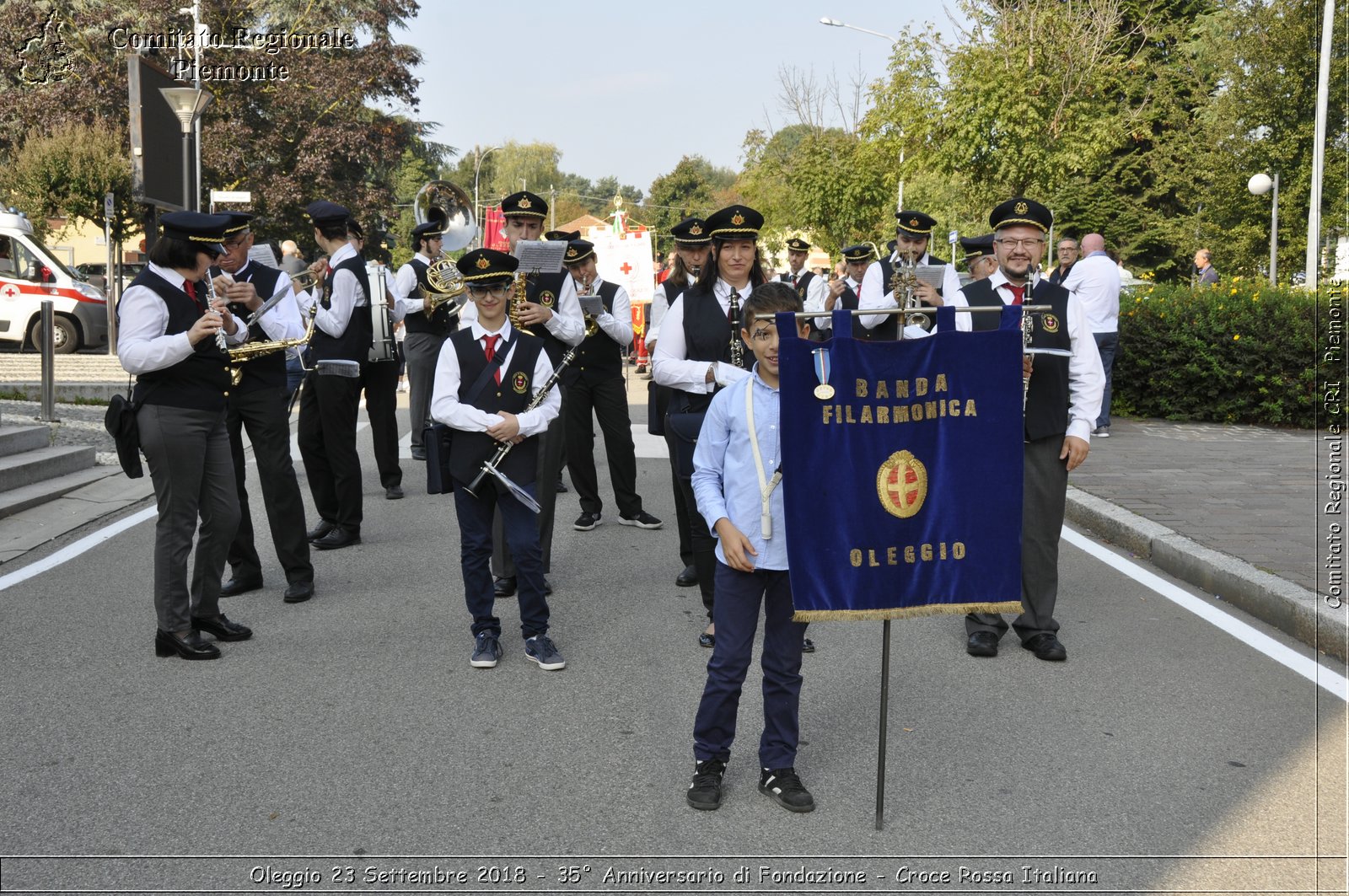 Oleggio 23 Settembre 2018 - 35 Anniversario di Fondazione - Croce Rossa Italiana- Comitato Regionale del Piemonte