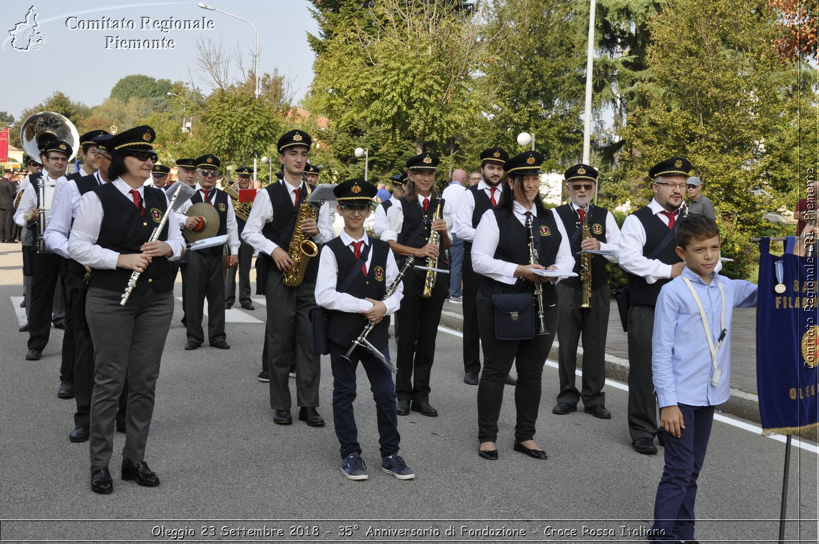 Oleggio 23 Settembre 2018 - 35 Anniversario di Fondazione - Croce Rossa Italiana- Comitato Regionale del Piemonte