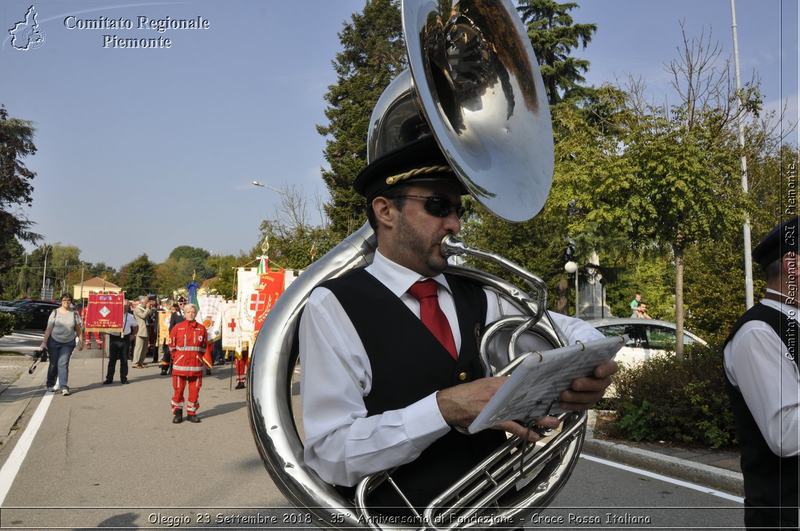 Oleggio 23 Settembre 2018 - 35 Anniversario di Fondazione - Croce Rossa Italiana- Comitato Regionale del Piemonte