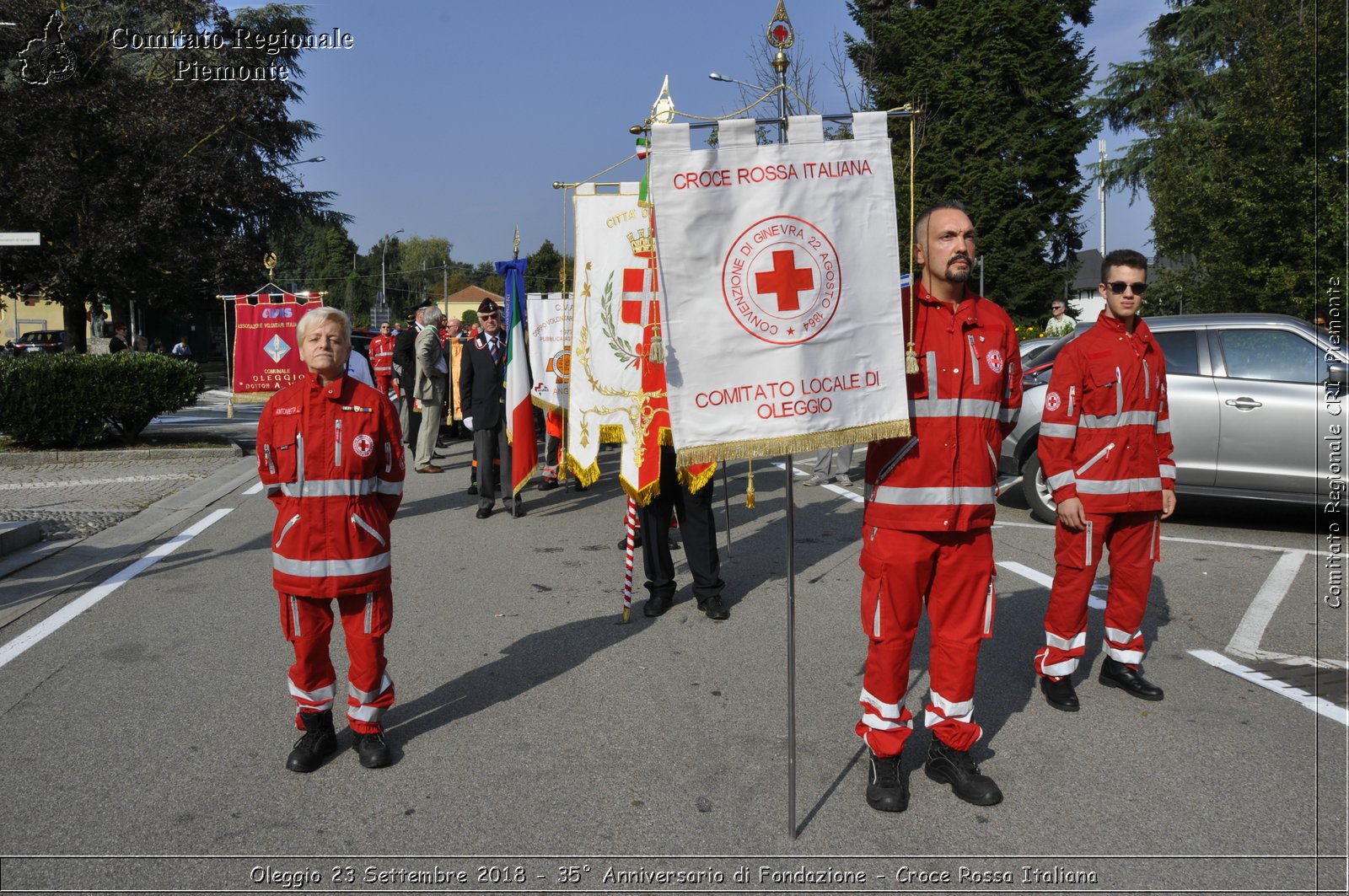 Oleggio 23 Settembre 2018 - 35 Anniversario di Fondazione - Croce Rossa Italiana- Comitato Regionale del Piemonte