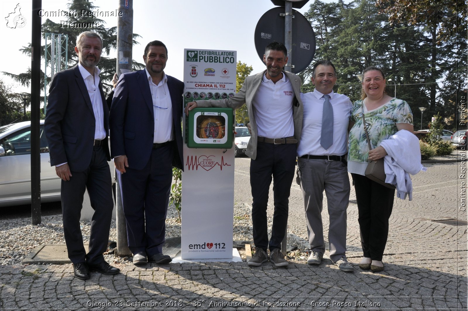 Oleggio 23 Settembre 2018 - 35 Anniversario di Fondazione - Croce Rossa Italiana- Comitato Regionale del Piemonte