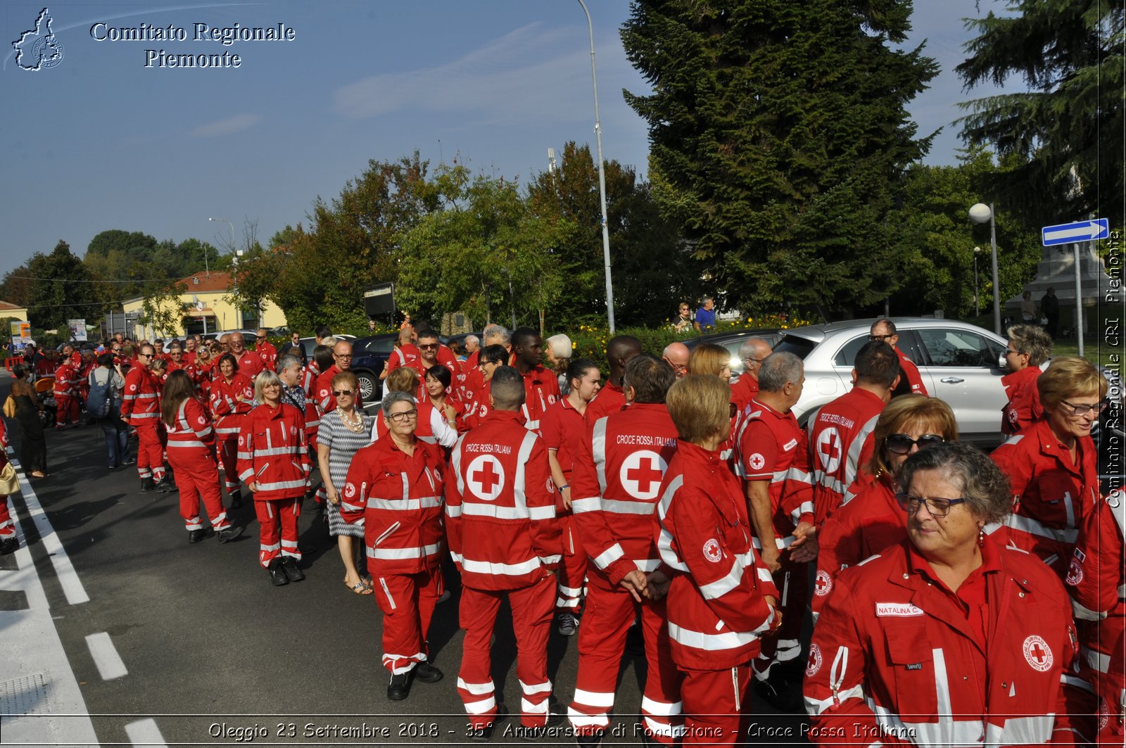 Oleggio 23 Settembre 2018 - 35 Anniversario di Fondazione - Croce Rossa Italiana- Comitato Regionale del Piemonte