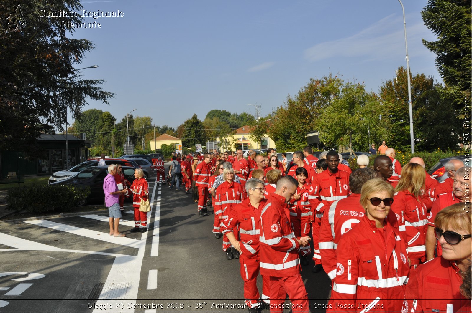 Oleggio 23 Settembre 2018 - 35 Anniversario di Fondazione - Croce Rossa Italiana- Comitato Regionale del Piemonte