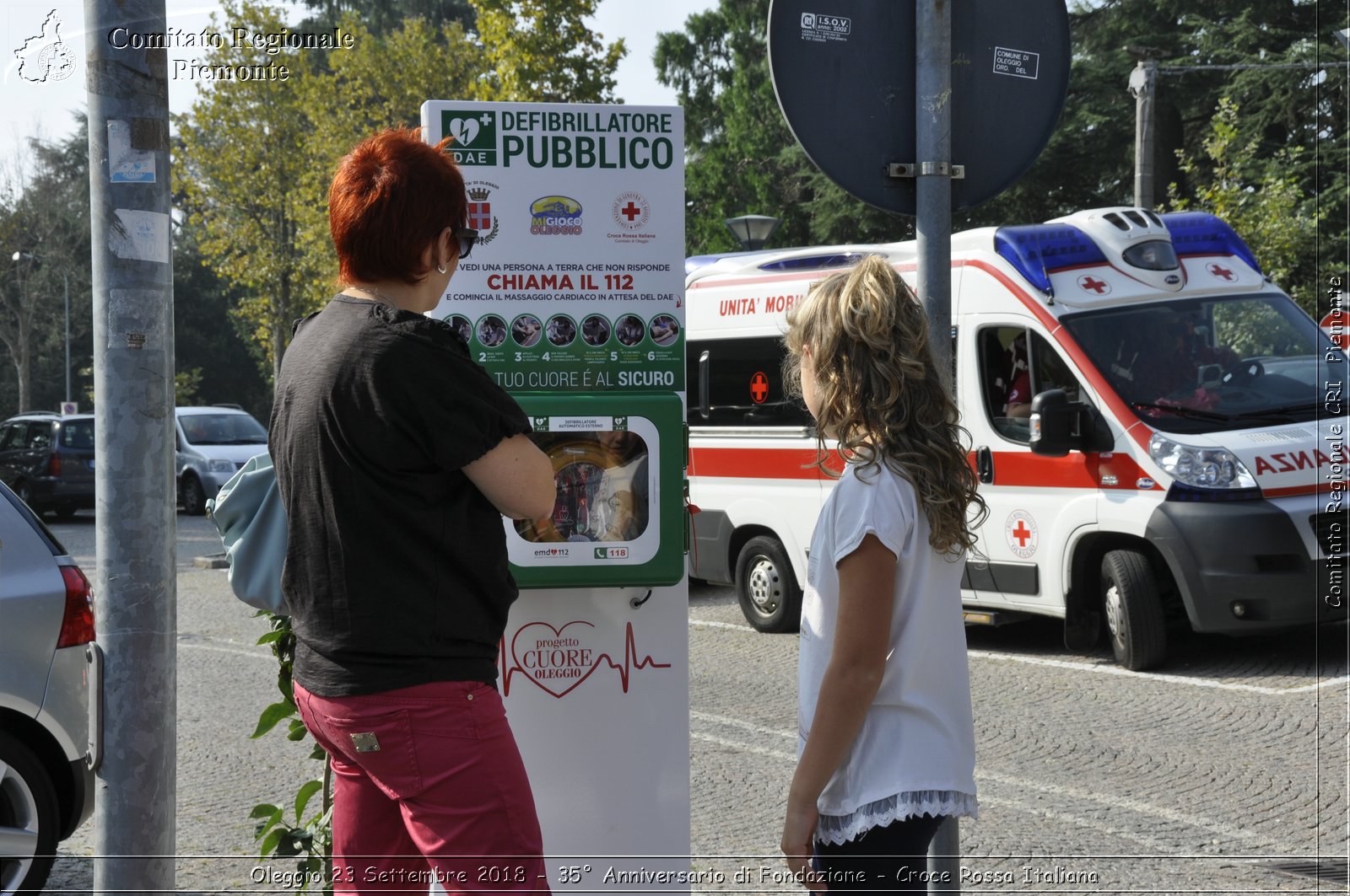 Oleggio 23 Settembre 2018 - 35 Anniversario di Fondazione - Croce Rossa Italiana- Comitato Regionale del Piemonte