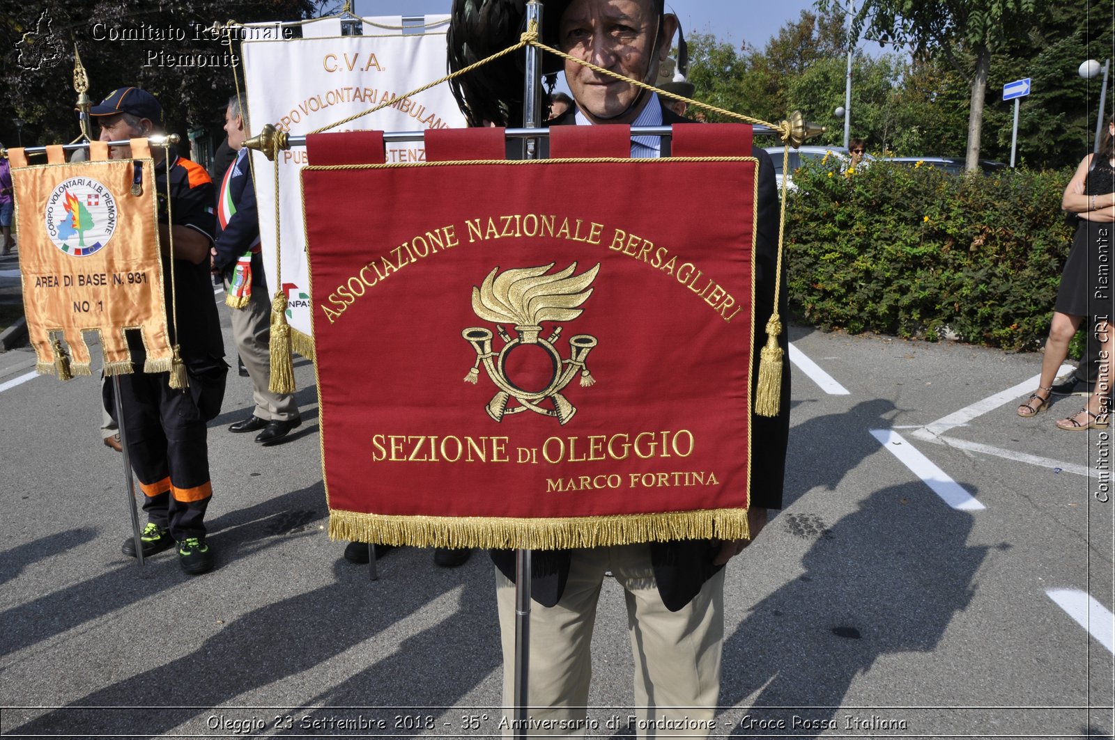 Oleggio 23 Settembre 2018 - 35 Anniversario di Fondazione - Croce Rossa Italiana- Comitato Regionale del Piemonte