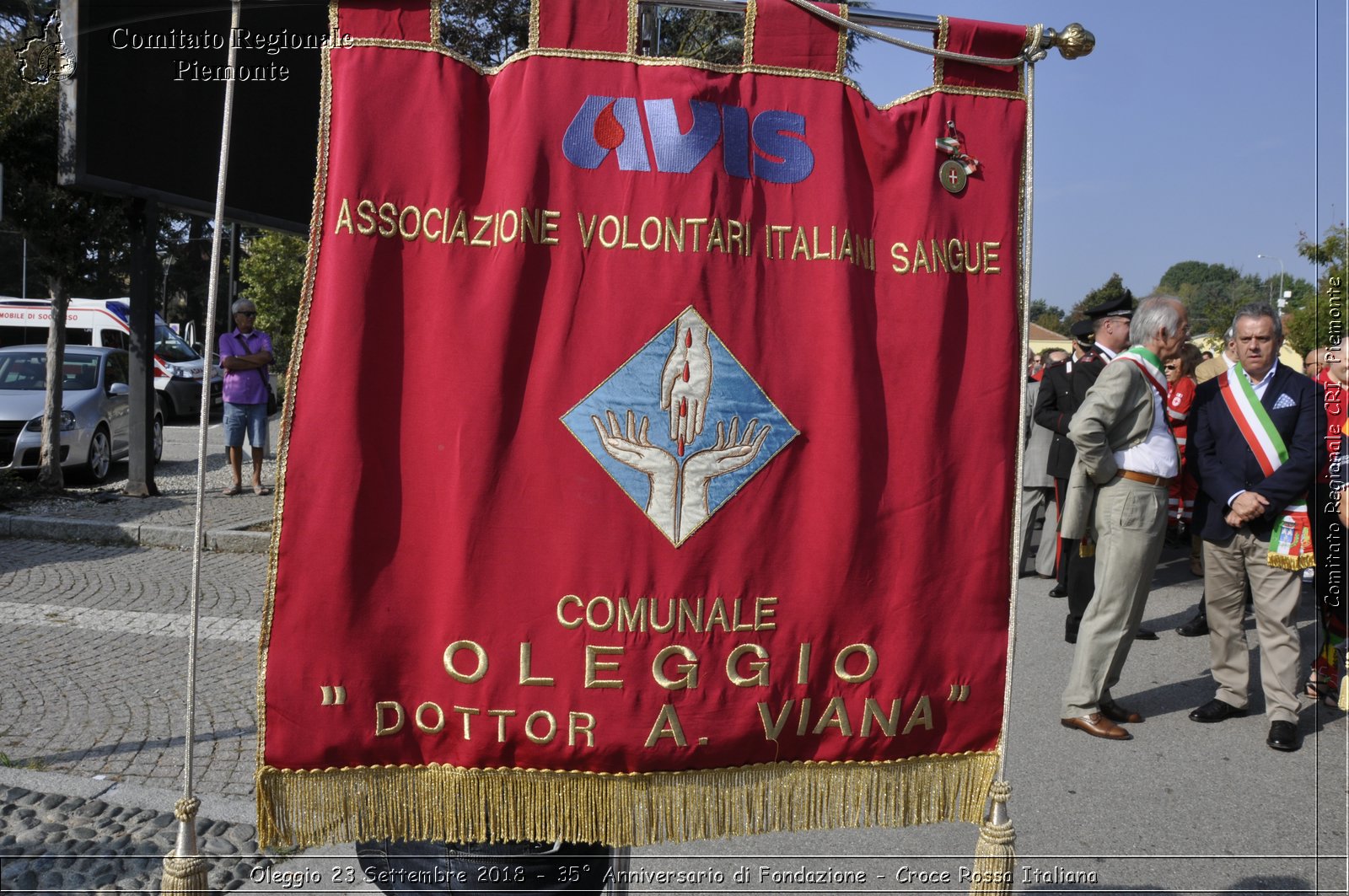 Oleggio 23 Settembre 2018 - 35 Anniversario di Fondazione - Croce Rossa Italiana- Comitato Regionale del Piemonte