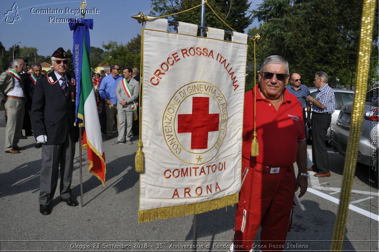 Oleggio 23 Settembre 2018 - 35 Anniversario di Fondazione - Croce Rossa Italiana- Comitato Regionale del Piemonte