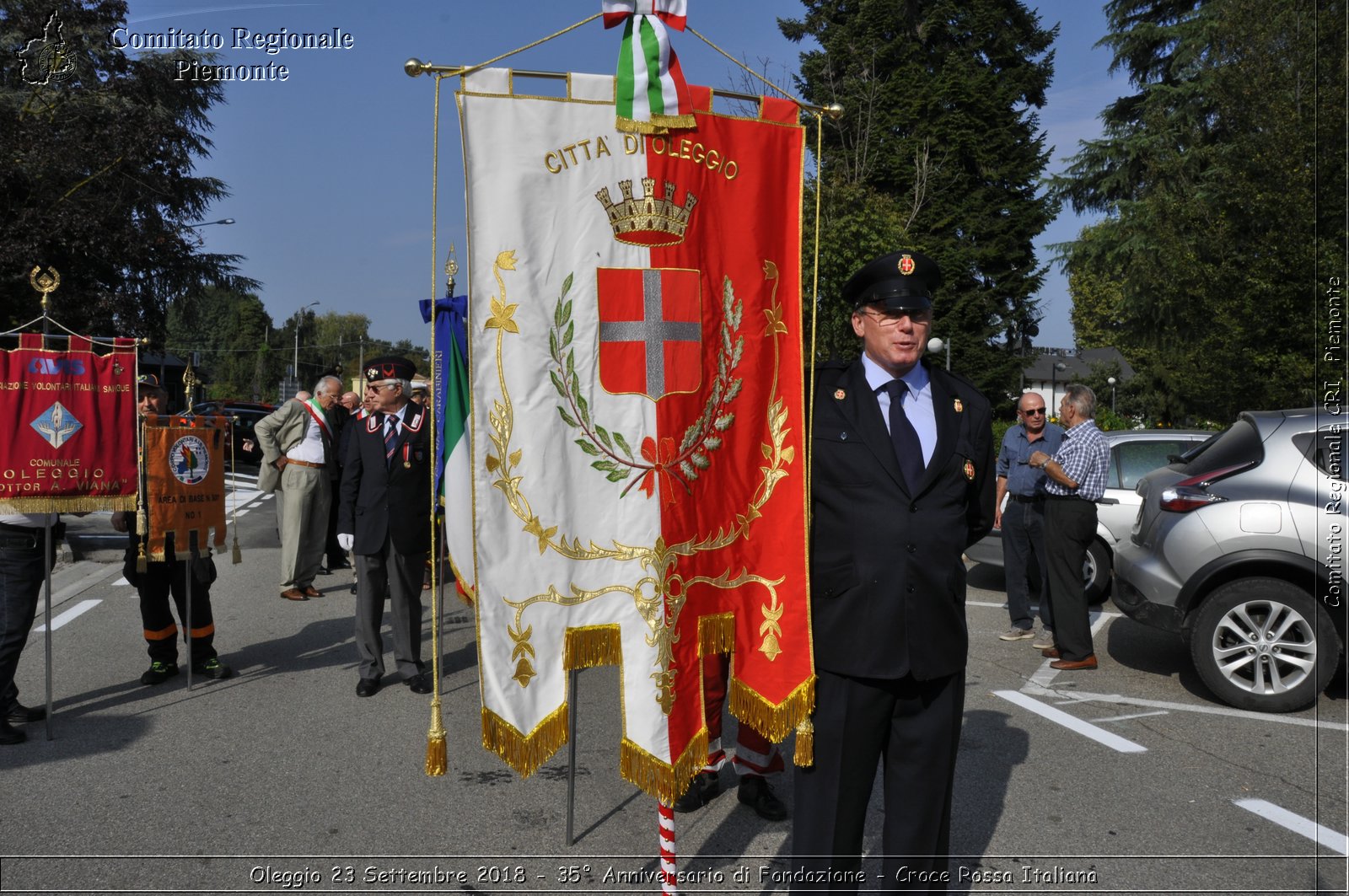 Oleggio 23 Settembre 2018 - 35 Anniversario di Fondazione - Croce Rossa Italiana- Comitato Regionale del Piemonte