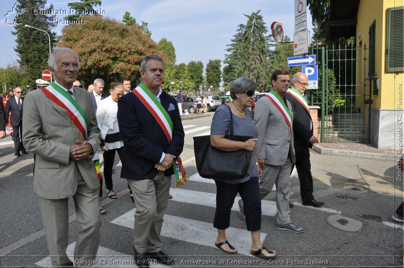 Oleggio 23 Settembre 2018 - 35 Anniversario di Fondazione - Croce Rossa Italiana- Comitato Regionale del Piemonte