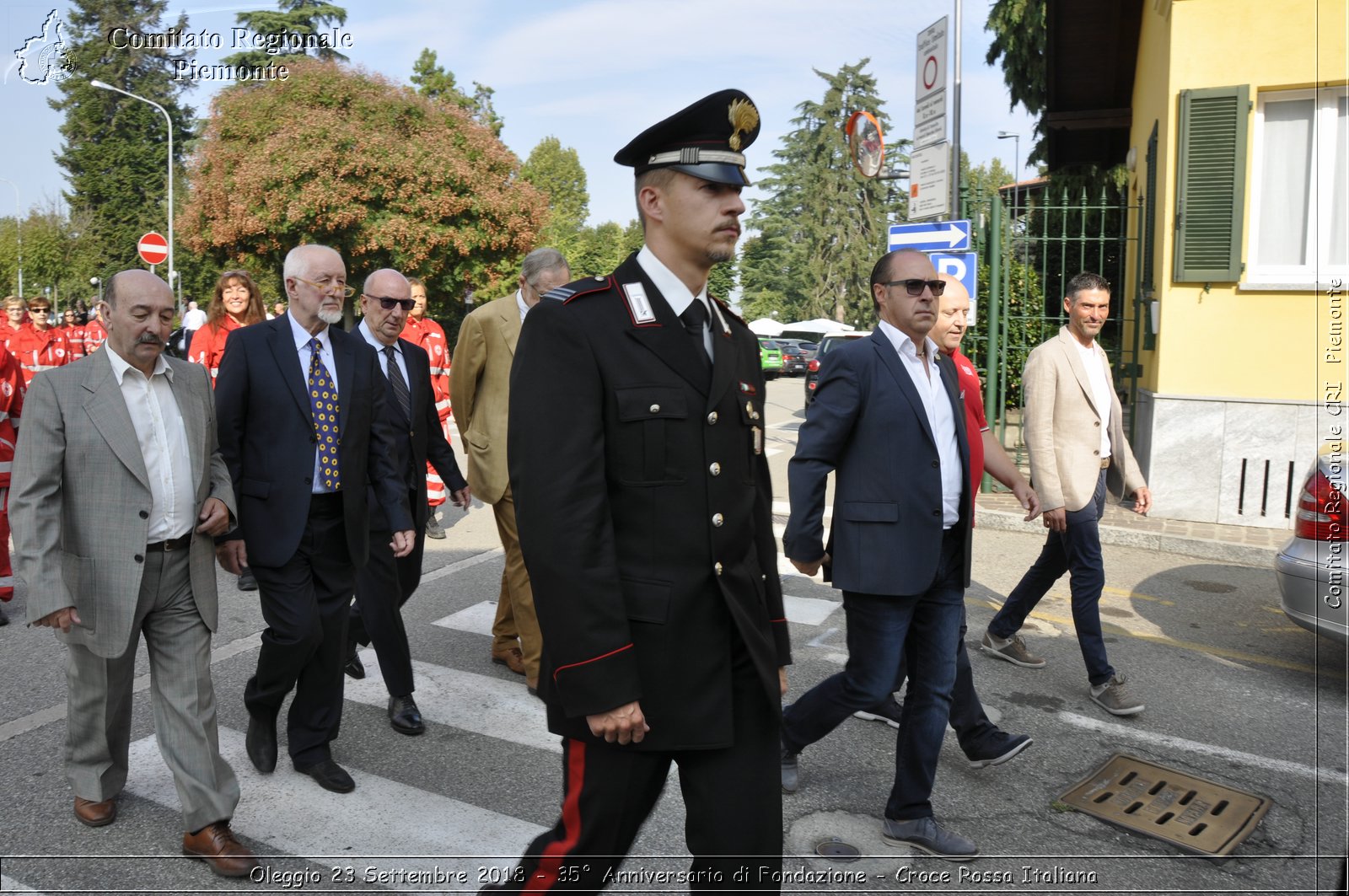 Oleggio 23 Settembre 2018 - 35 Anniversario di Fondazione - Croce Rossa Italiana- Comitato Regionale del Piemonte