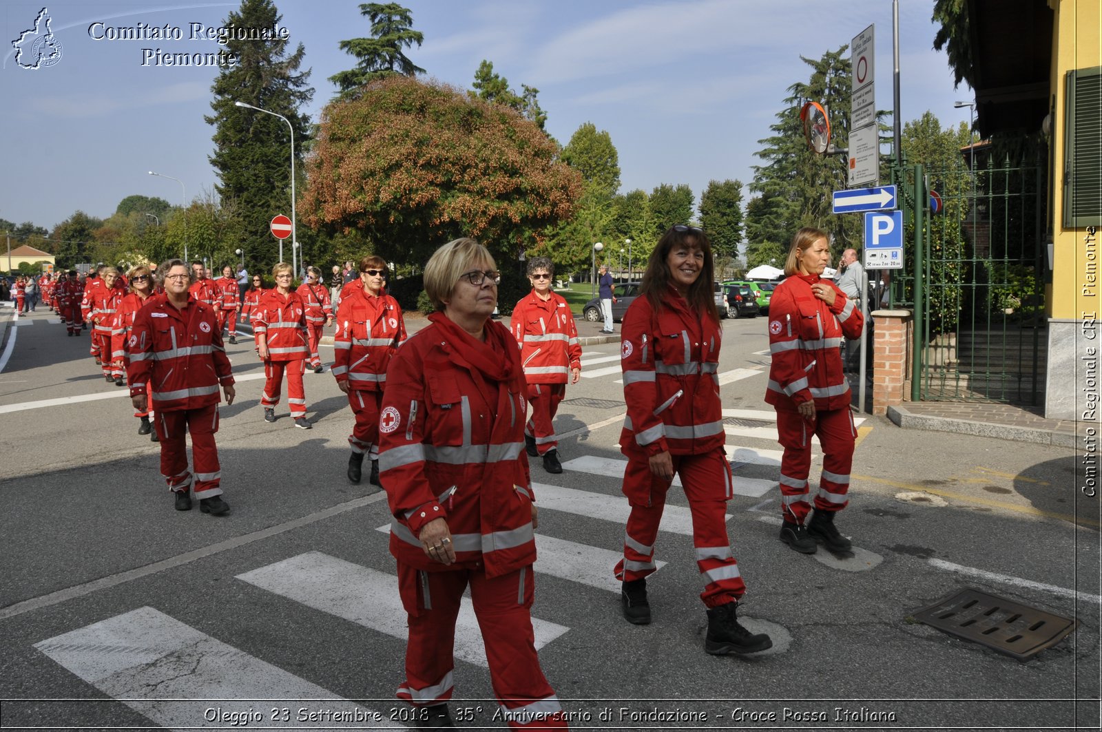 Oleggio 23 Settembre 2018 - 35 Anniversario di Fondazione - Croce Rossa Italiana- Comitato Regionale del Piemonte