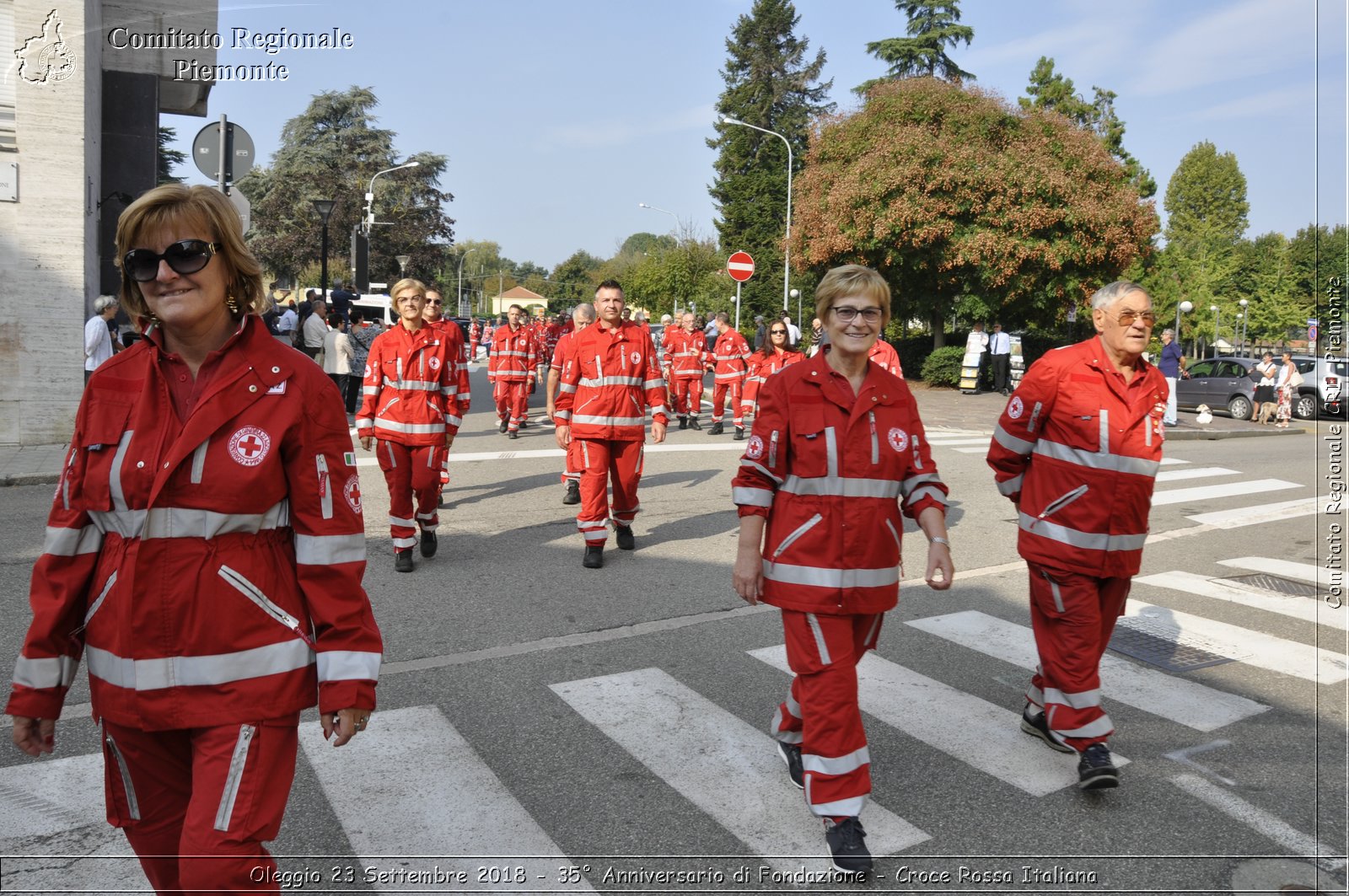 Oleggio 23 Settembre 2018 - 35 Anniversario di Fondazione - Croce Rossa Italiana- Comitato Regionale del Piemonte