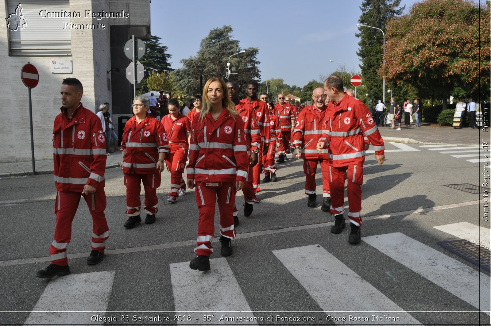 Oleggio 23 Settembre 2018 - 35 Anniversario di Fondazione - Croce Rossa Italiana- Comitato Regionale del Piemonte