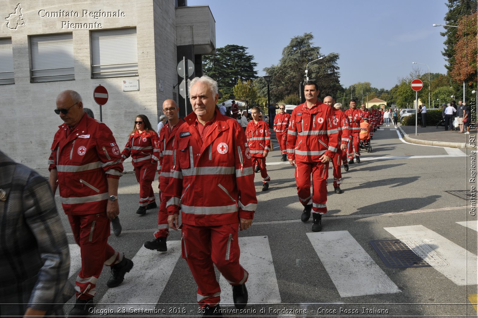 Oleggio 23 Settembre 2018 - 35 Anniversario di Fondazione - Croce Rossa Italiana- Comitato Regionale del Piemonte