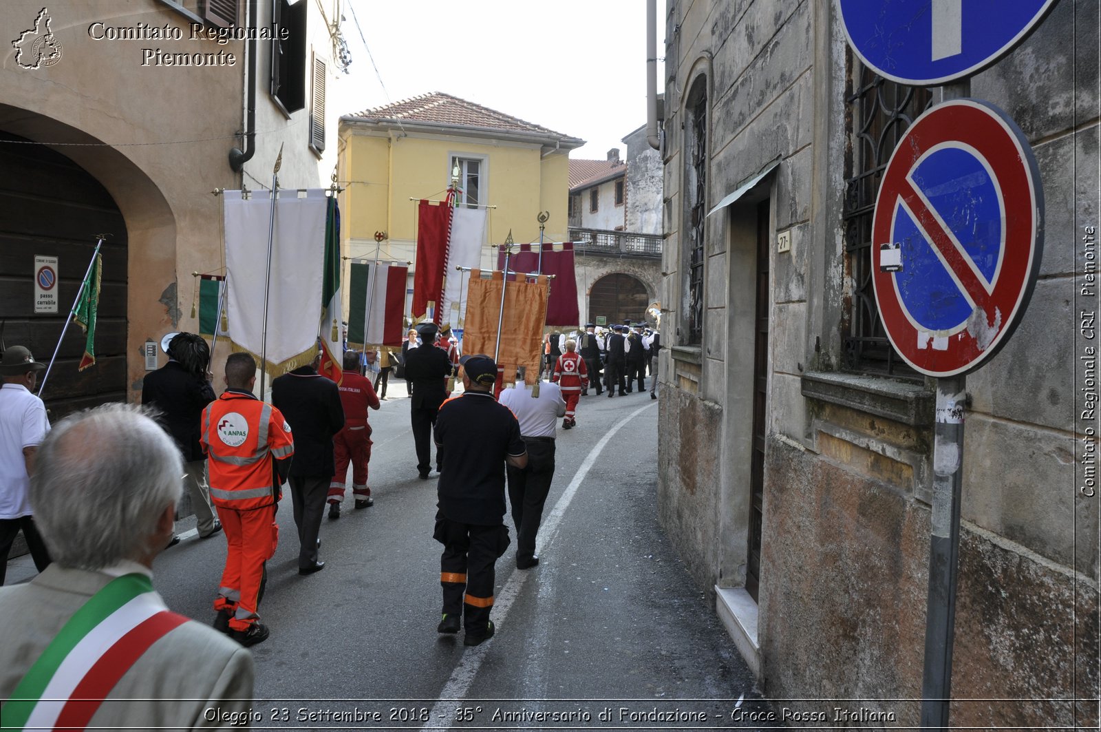 Oleggio 23 Settembre 2018 - 35 Anniversario di Fondazione - Croce Rossa Italiana- Comitato Regionale del Piemonte