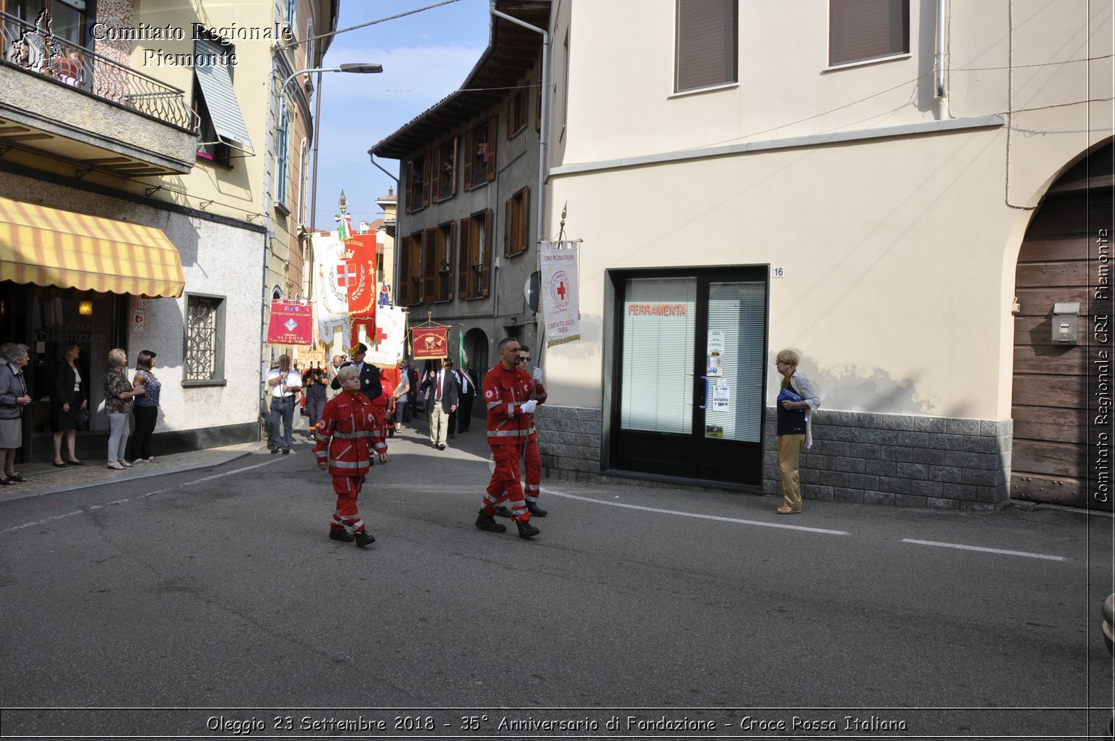 Oleggio 23 Settembre 2018 - 35 Anniversario di Fondazione - Croce Rossa Italiana- Comitato Regionale del Piemonte