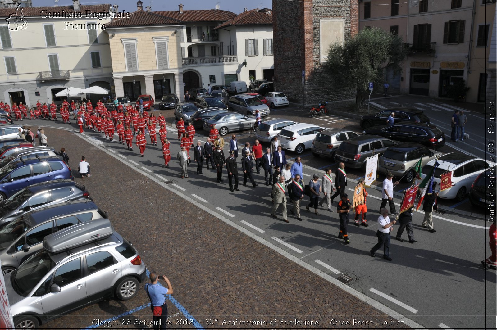 Oleggio 23 Settembre 2018 - 35 Anniversario di Fondazione - Croce Rossa Italiana- Comitato Regionale del Piemonte