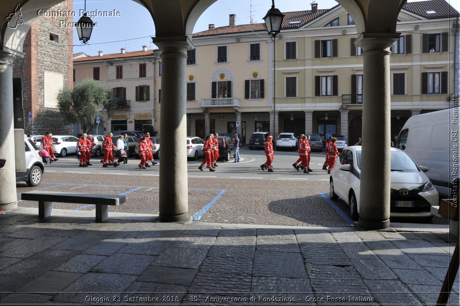 Oleggio 23 Settembre 2018 - 35 Anniversario di Fondazione - Croce Rossa Italiana- Comitato Regionale del Piemonte