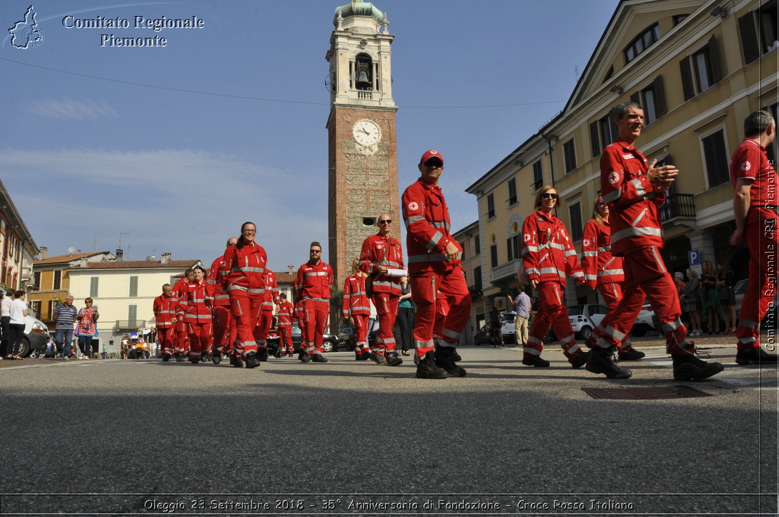 Oleggio 23 Settembre 2018 - 35 Anniversario di Fondazione - Croce Rossa Italiana- Comitato Regionale del Piemonte