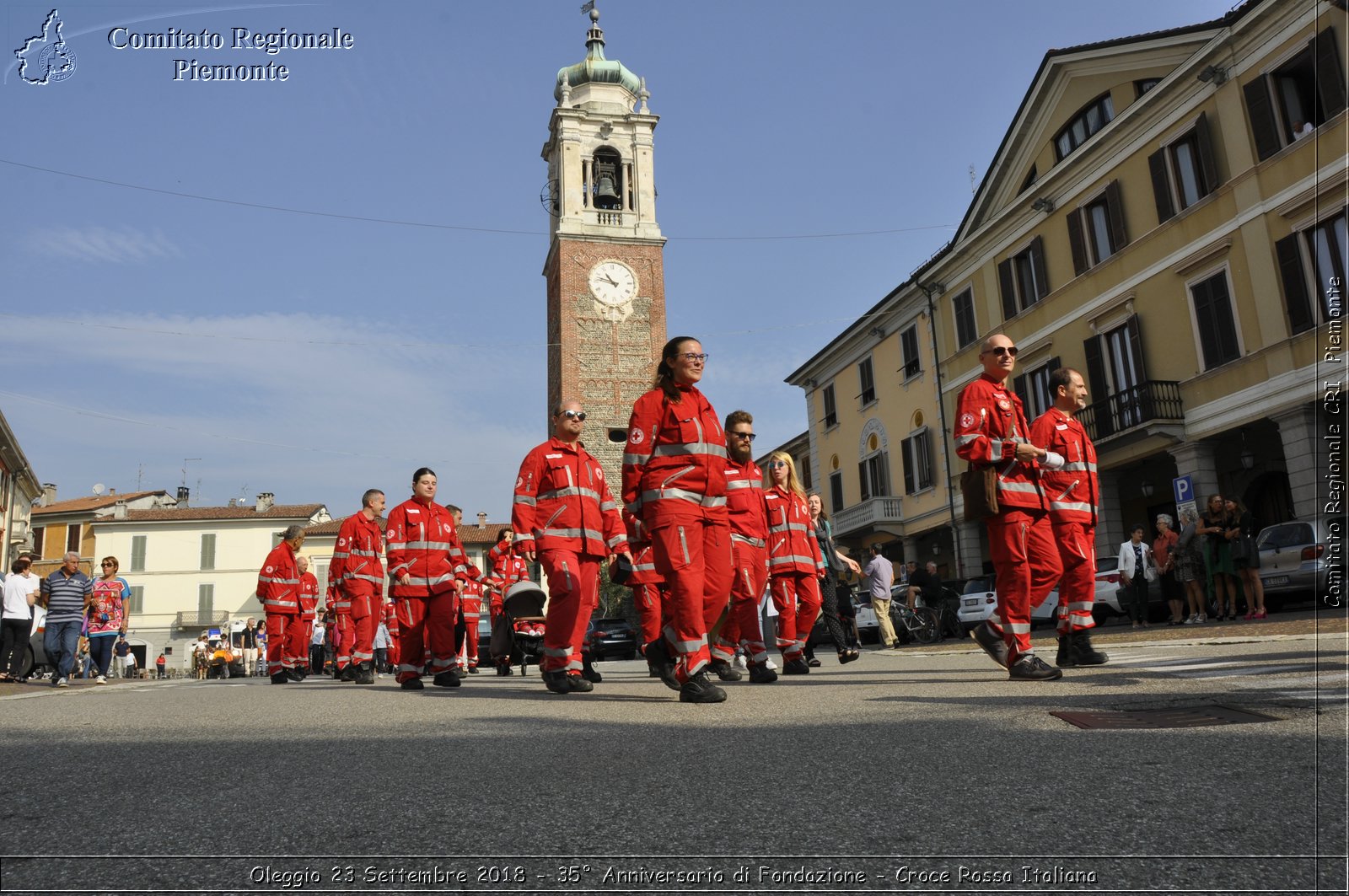 Oleggio 23 Settembre 2018 - 35 Anniversario di Fondazione - Croce Rossa Italiana- Comitato Regionale del Piemonte