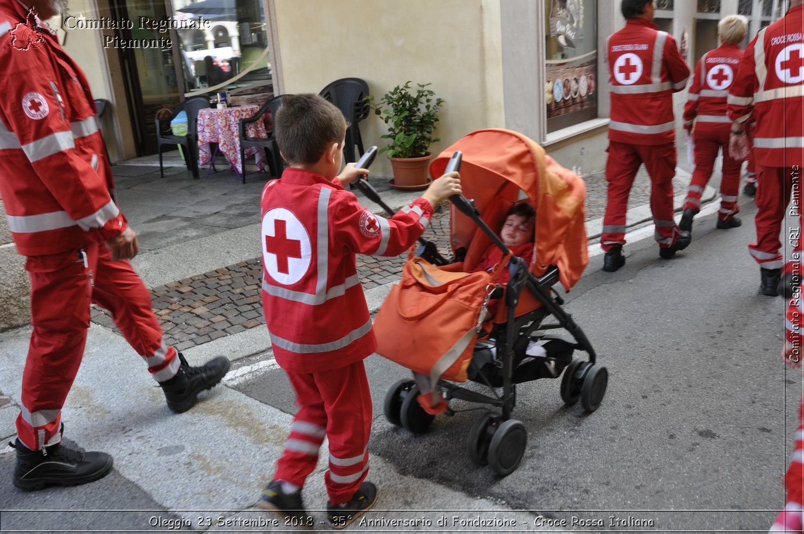 Oleggio 23 Settembre 2018 - 35 Anniversario di Fondazione - Croce Rossa Italiana- Comitato Regionale del Piemonte