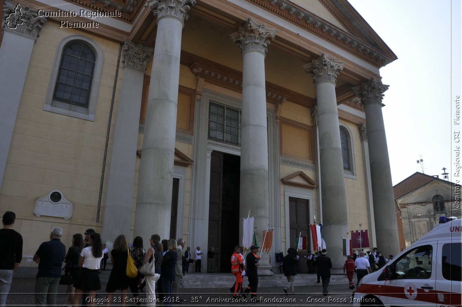 Oleggio 23 Settembre 2018 - 35 Anniversario di Fondazione - Croce Rossa Italiana- Comitato Regionale del Piemonte