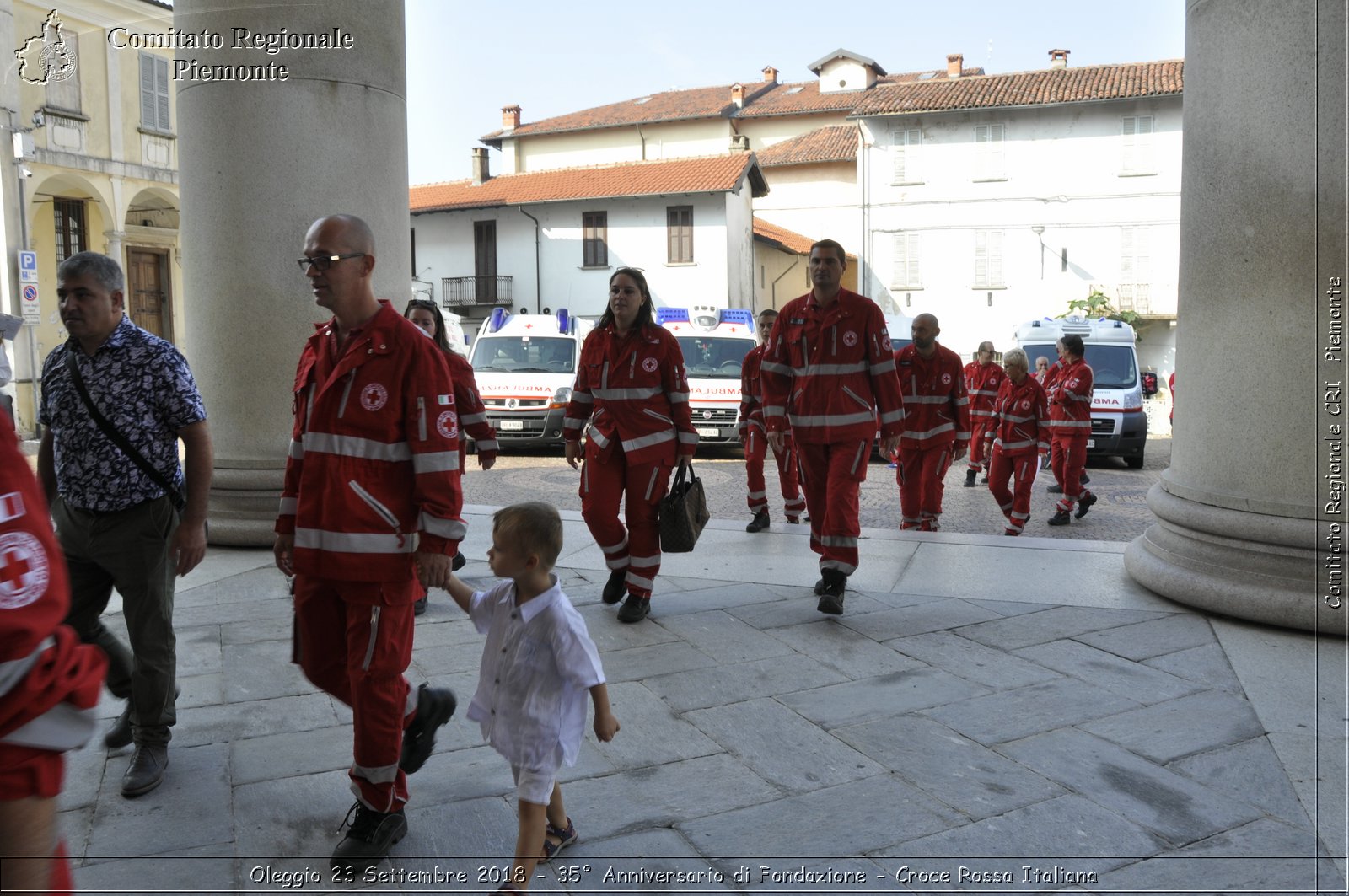 Oleggio 23 Settembre 2018 - 35 Anniversario di Fondazione - Croce Rossa Italiana- Comitato Regionale del Piemonte