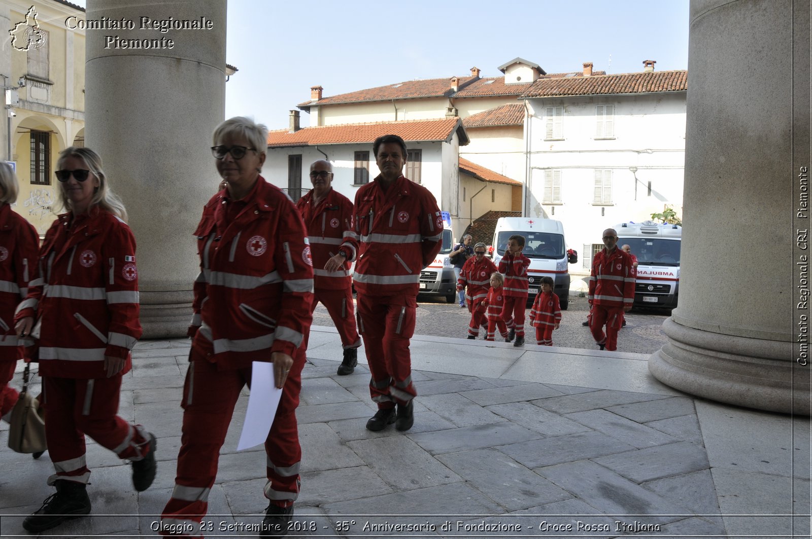 Oleggio 23 Settembre 2018 - 35 Anniversario di Fondazione - Croce Rossa Italiana- Comitato Regionale del Piemonte