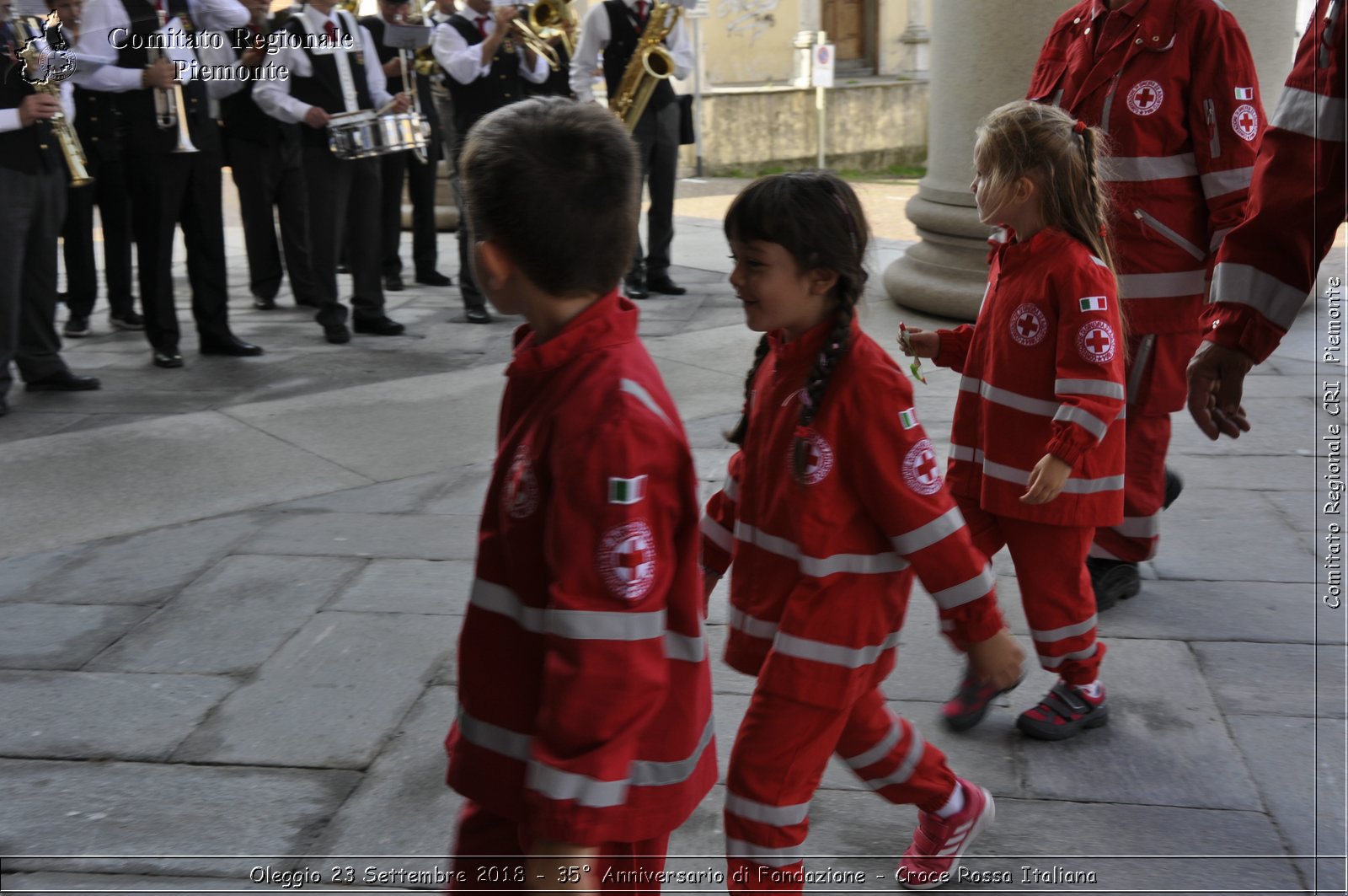 Oleggio 23 Settembre 2018 - 35 Anniversario di Fondazione - Croce Rossa Italiana- Comitato Regionale del Piemonte