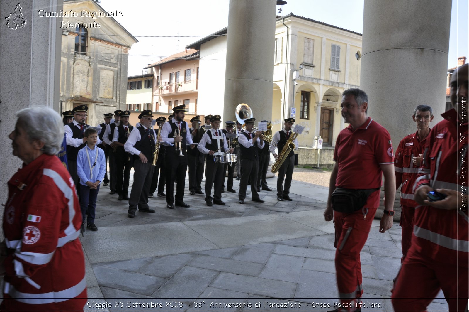 Oleggio 23 Settembre 2018 - 35 Anniversario di Fondazione - Croce Rossa Italiana- Comitato Regionale del Piemonte