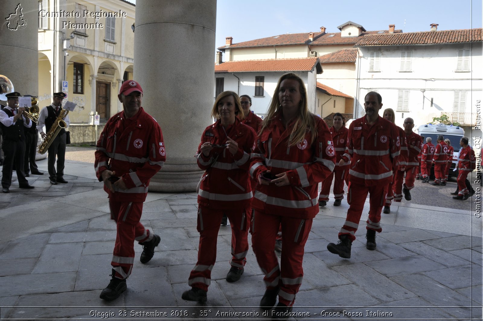 Oleggio 23 Settembre 2018 - 35 Anniversario di Fondazione - Croce Rossa Italiana- Comitato Regionale del Piemonte